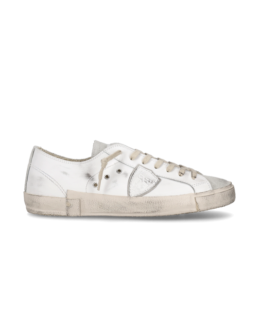 Sneaker basse Prsx uomo - bianco e grigio