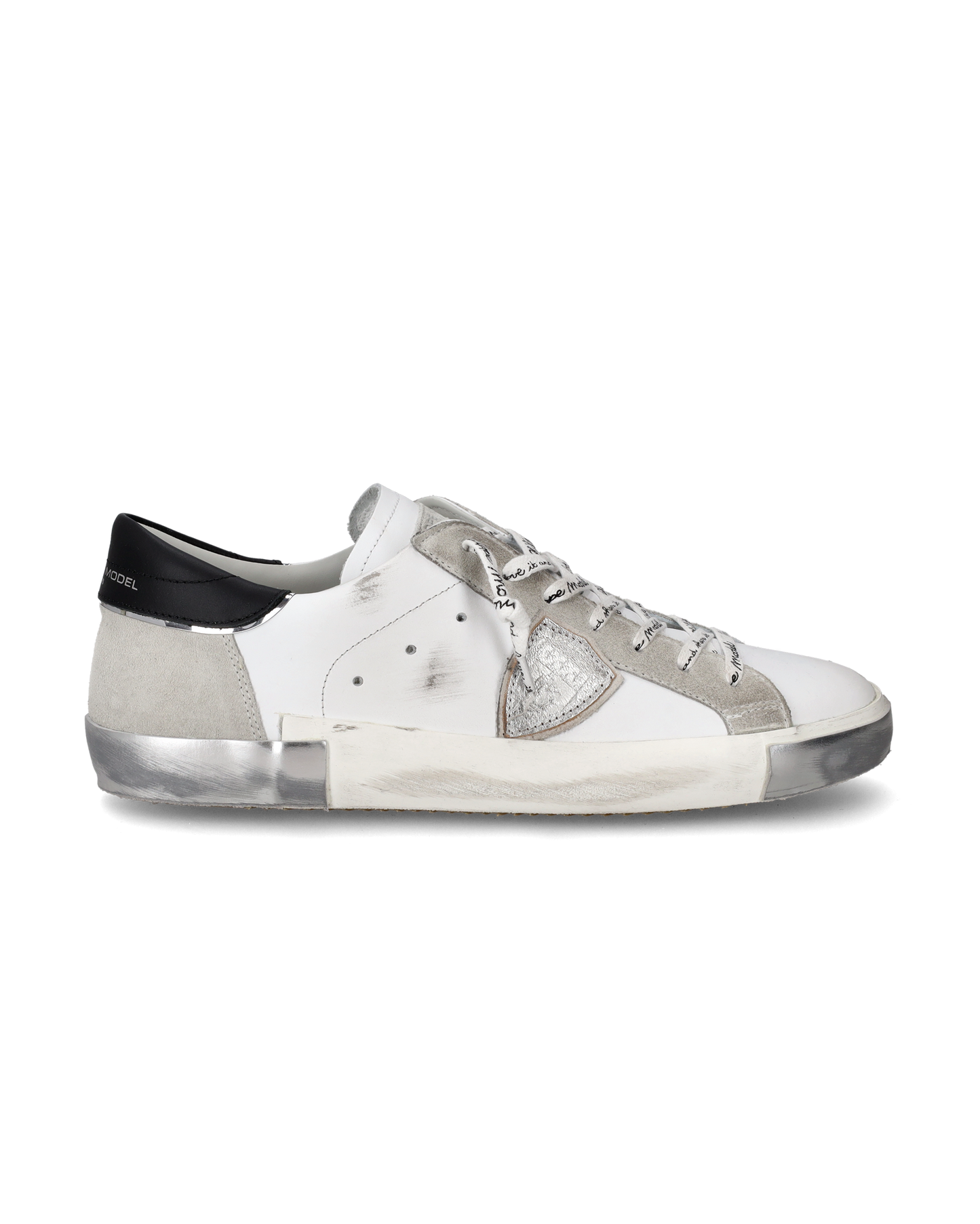 Sneaker bassa Prsx uomo - bianco e argento