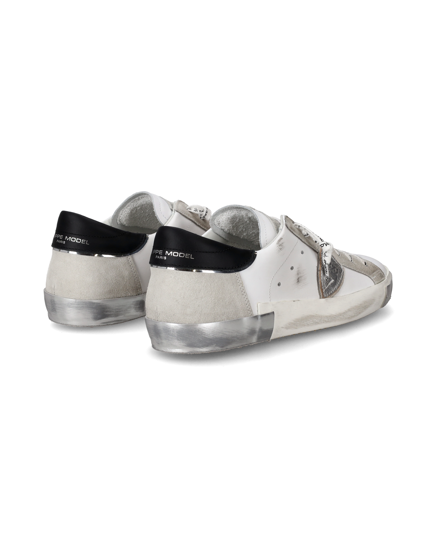 Sneaker bassa Prsx uomo - bianco e argento