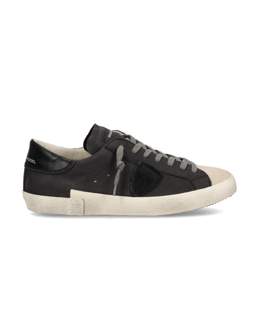 Baskets Prsx Homme, Gris Anthracite Beige