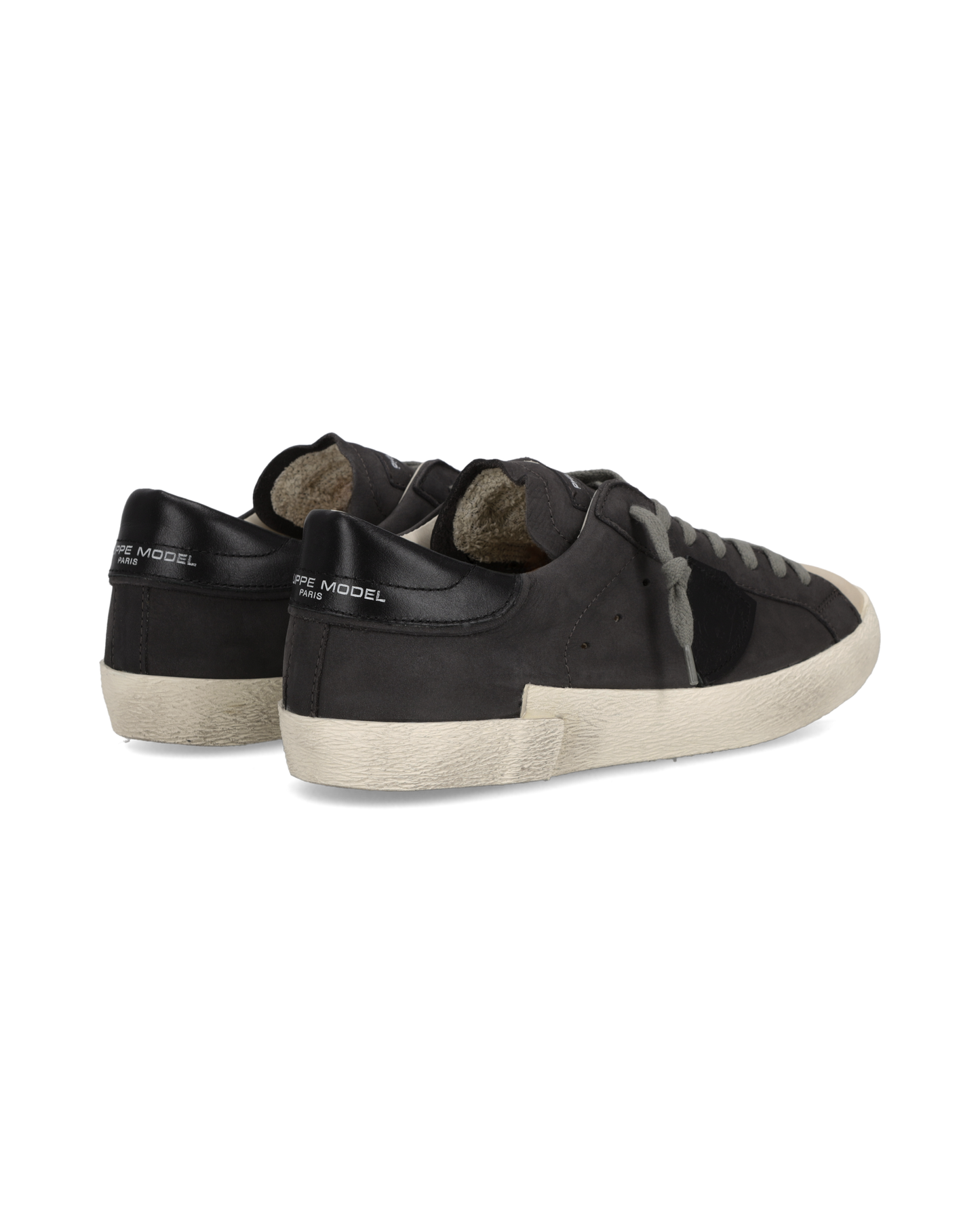 Baskets Prsx Homme, Gris Anthracite Beige