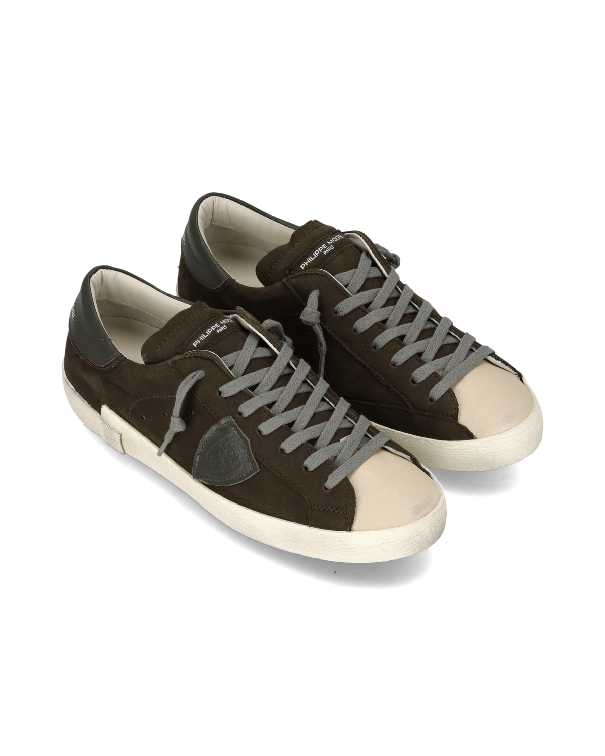 Sneakers Prsx Men, Military Green Beige