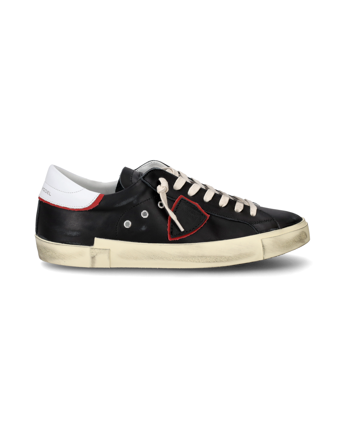 Sneakers Prsx da Uomo Nere e Rosse in Pelle