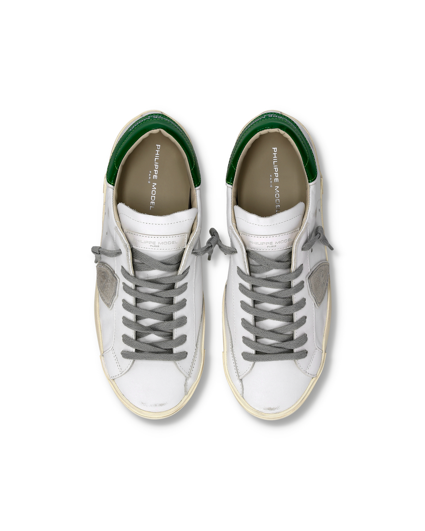 Sneakers Prsx Uomo, Bianco Verde Bottiglia