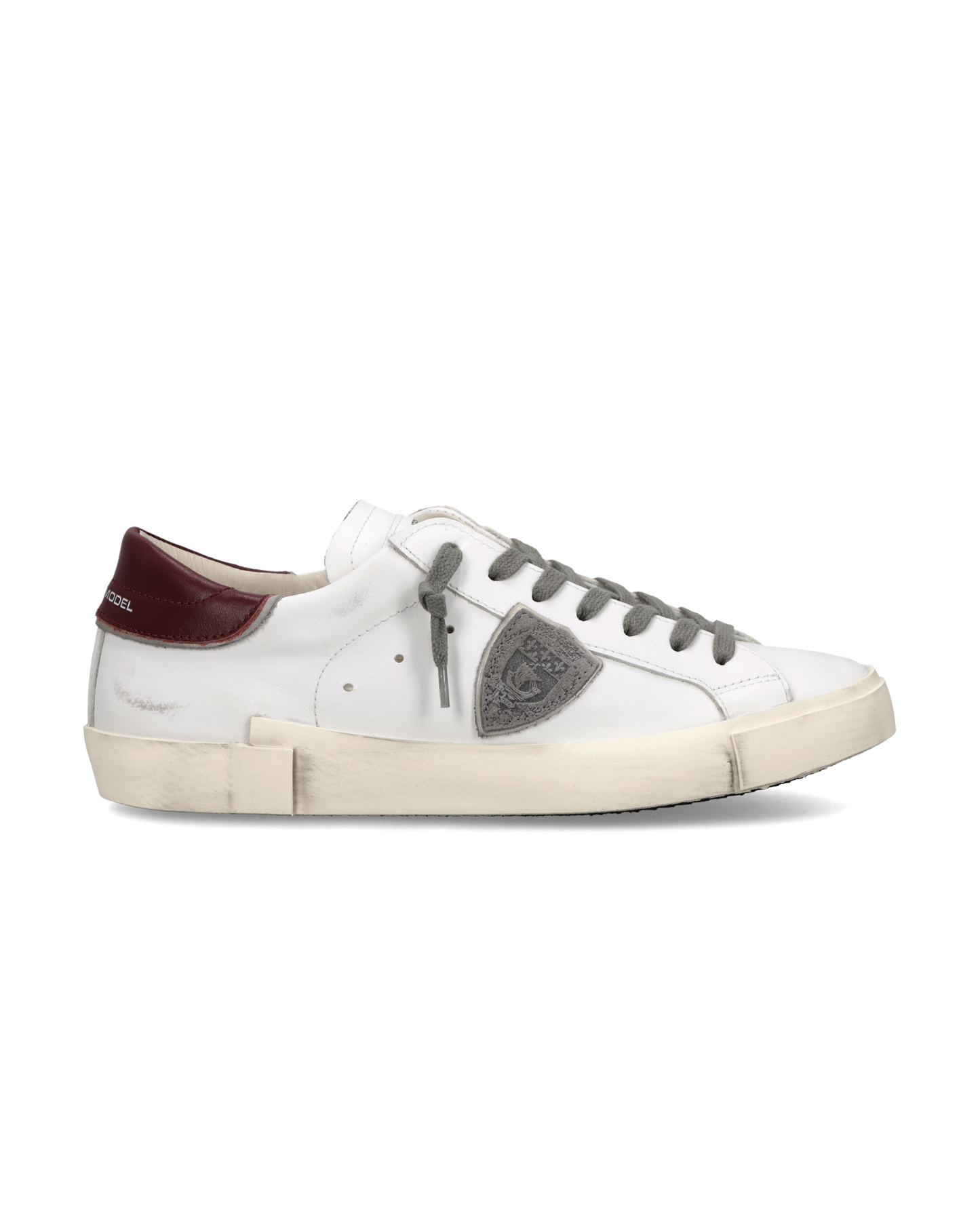 Sneakers Prsx Uomo, Bianco Bordeaux