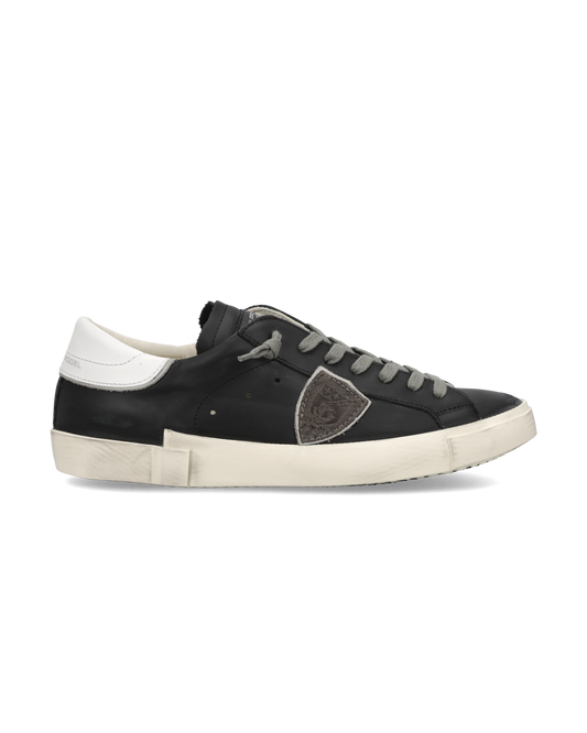 Baskets Prsx Homme, Noir Blanc