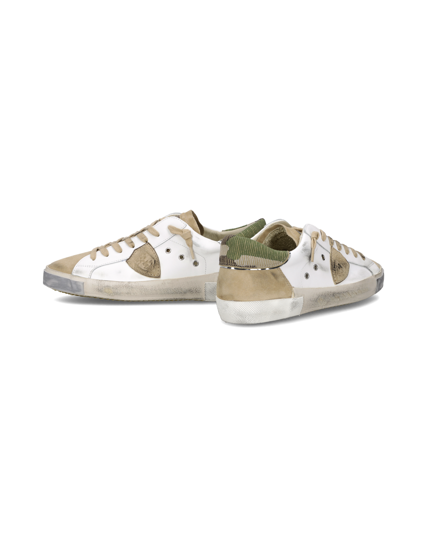 Sneakers Prsx Tennis Men, White Beige