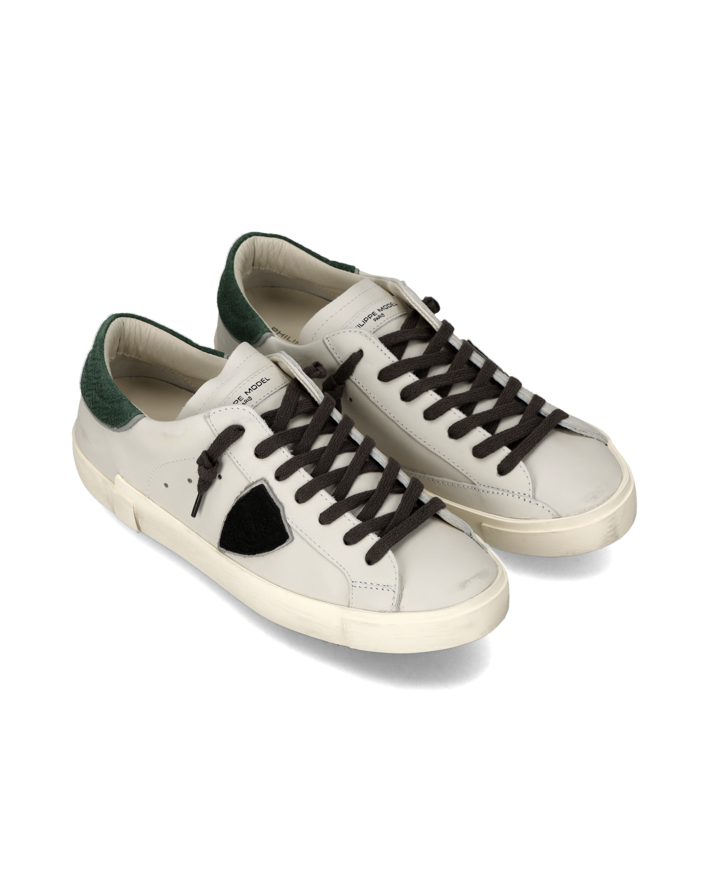 Sneakers Prsx für Herren, Weiß Flaschengrün