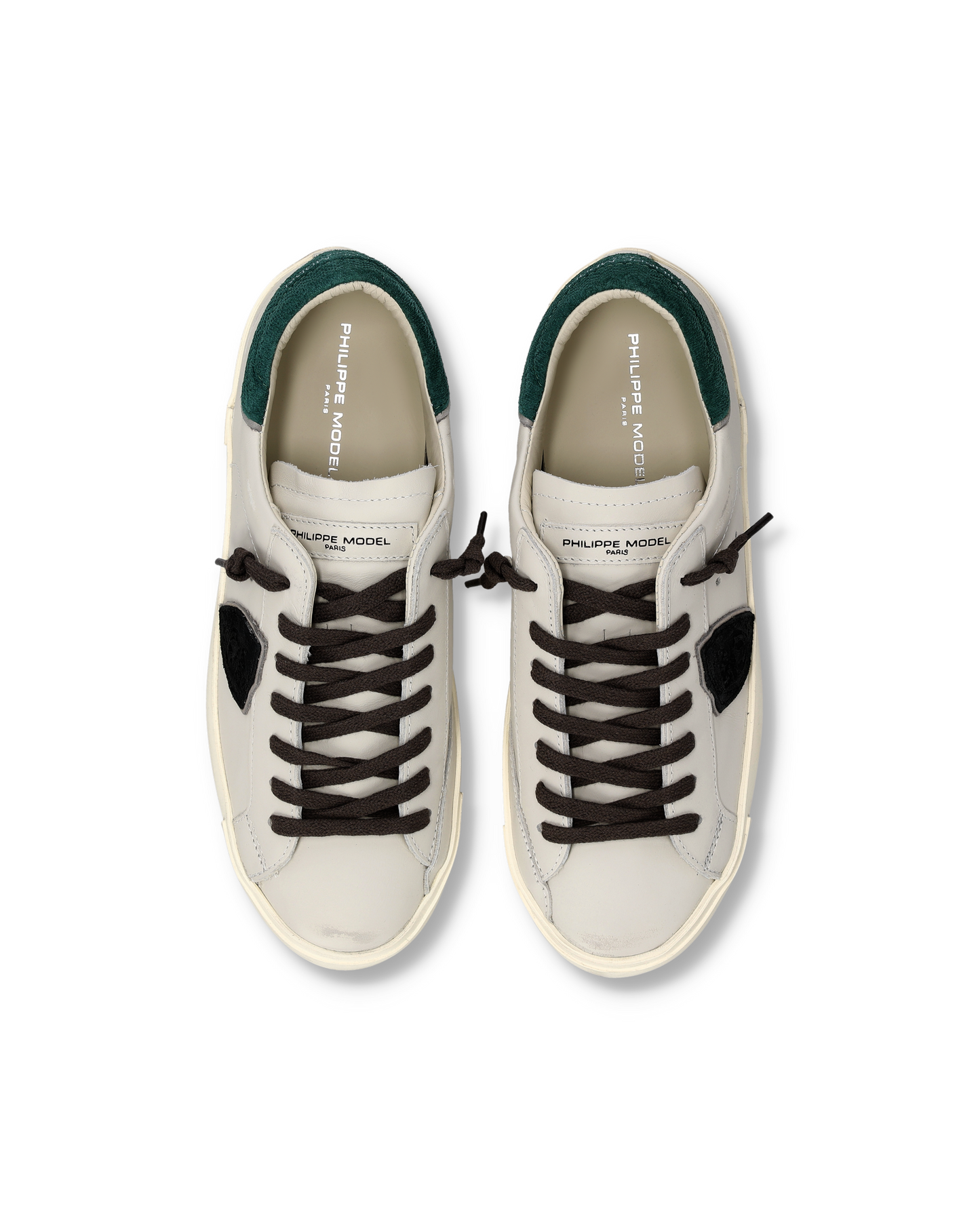 Sneakers Prsx für Herren, Weiß Flaschengrün