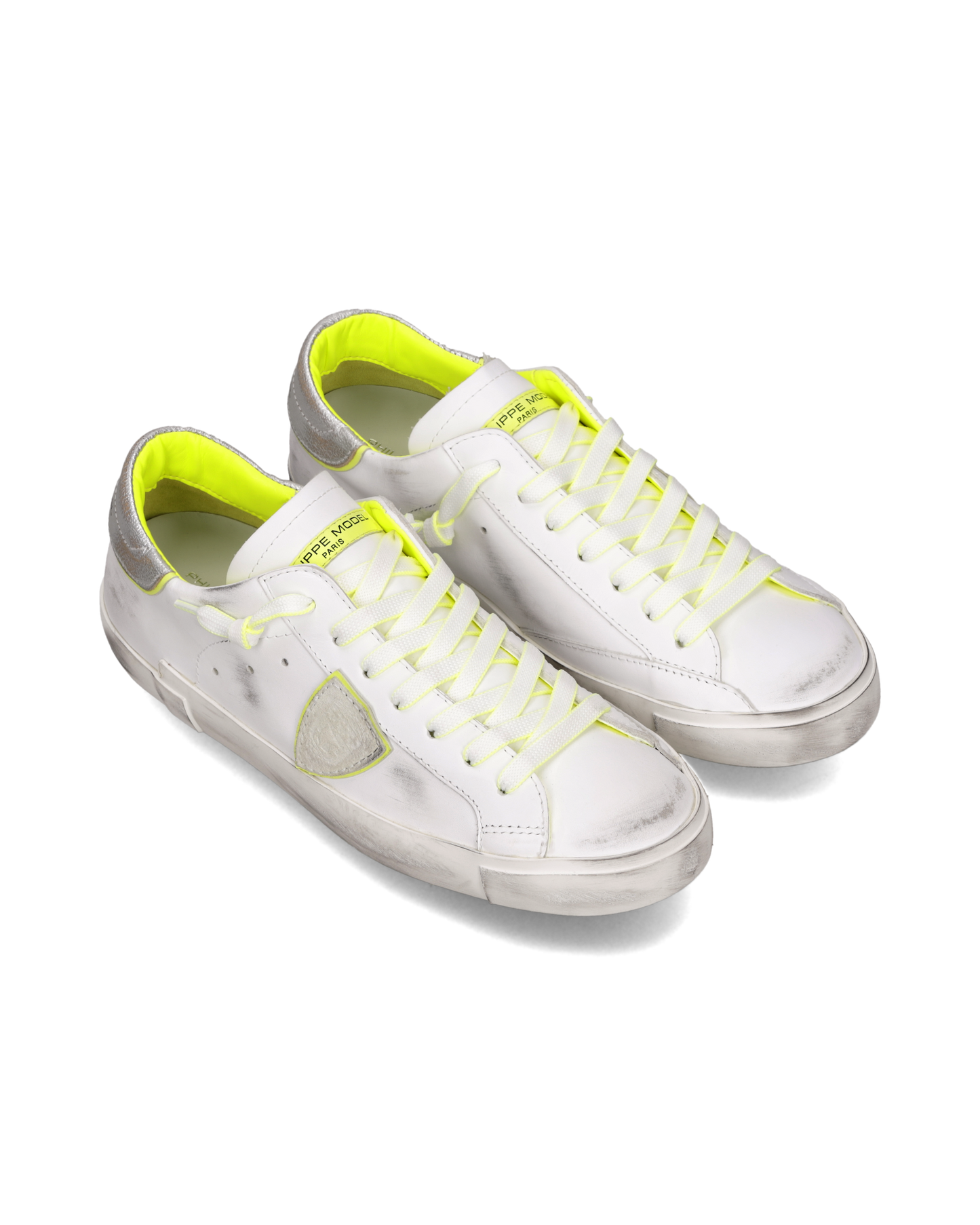 Sneakers Prsx Tennis Men, White Yellow