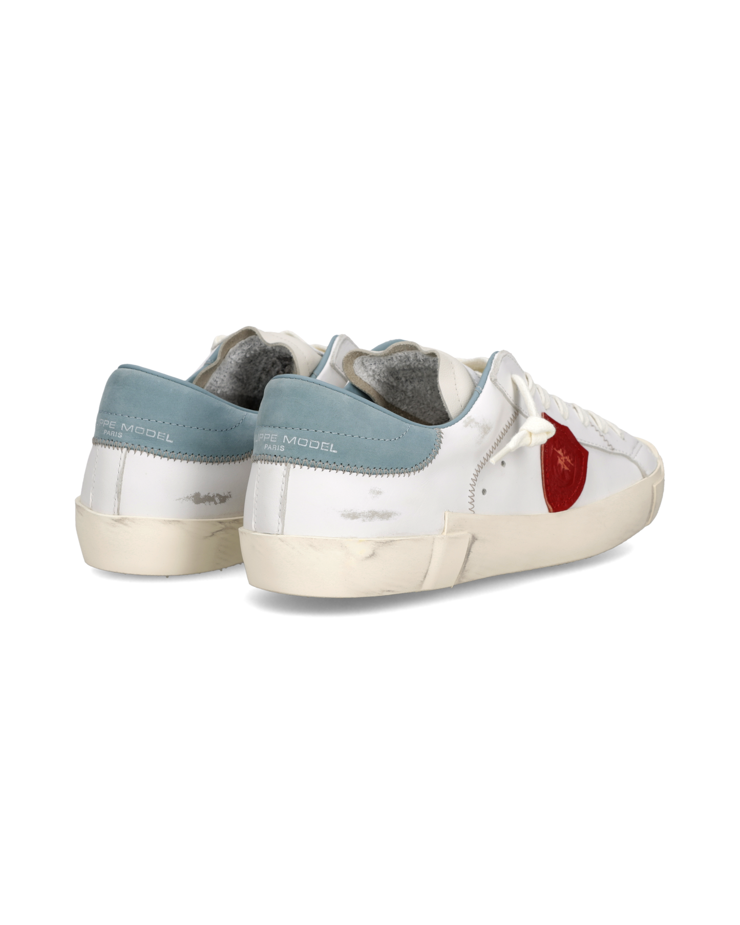 Sneakers Prsx Uomo, Bianco Azzurro