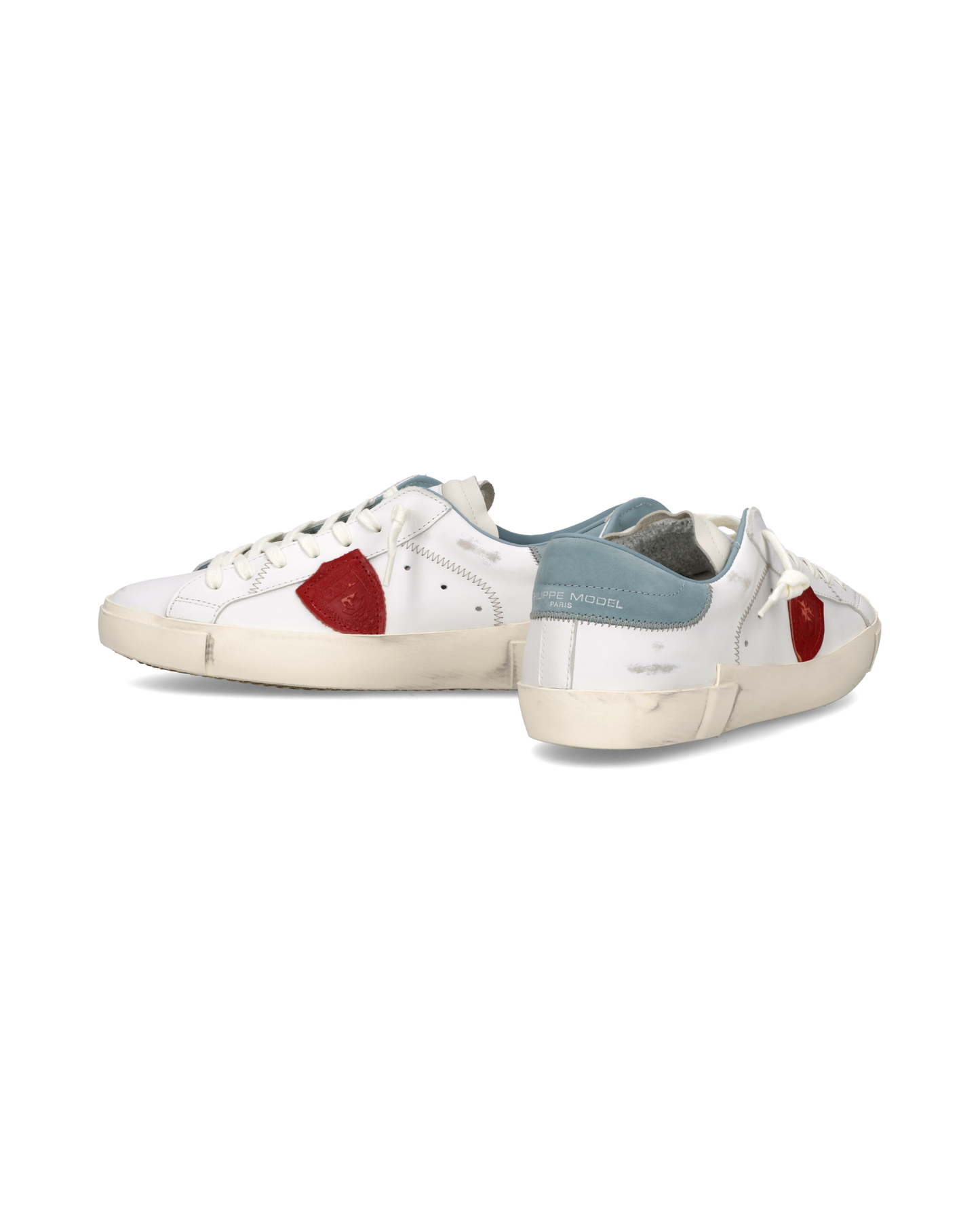Sneakers Prsx Uomo, Bianco Azzurro