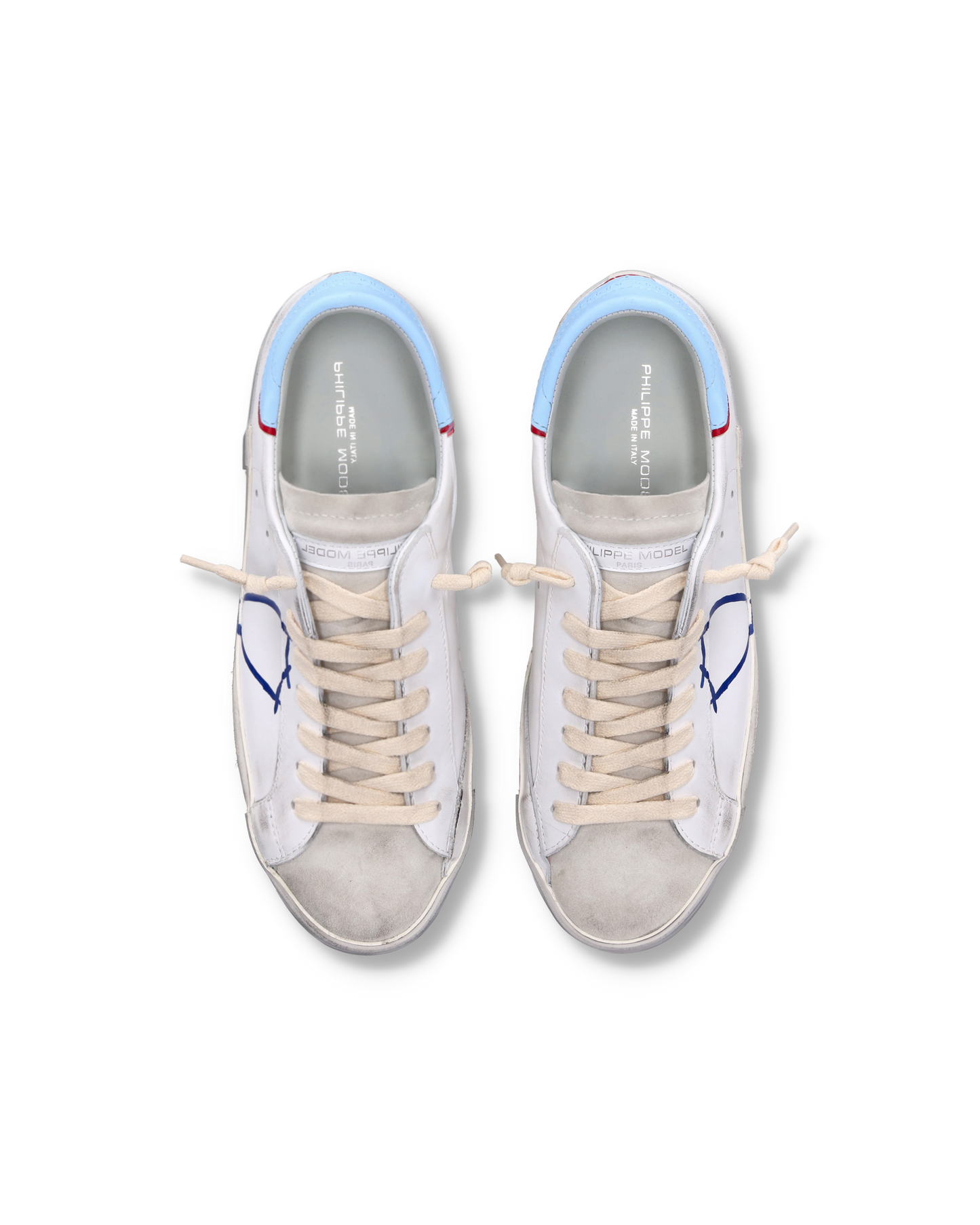 Sneakers Prsx Tennis Men Light Blue White