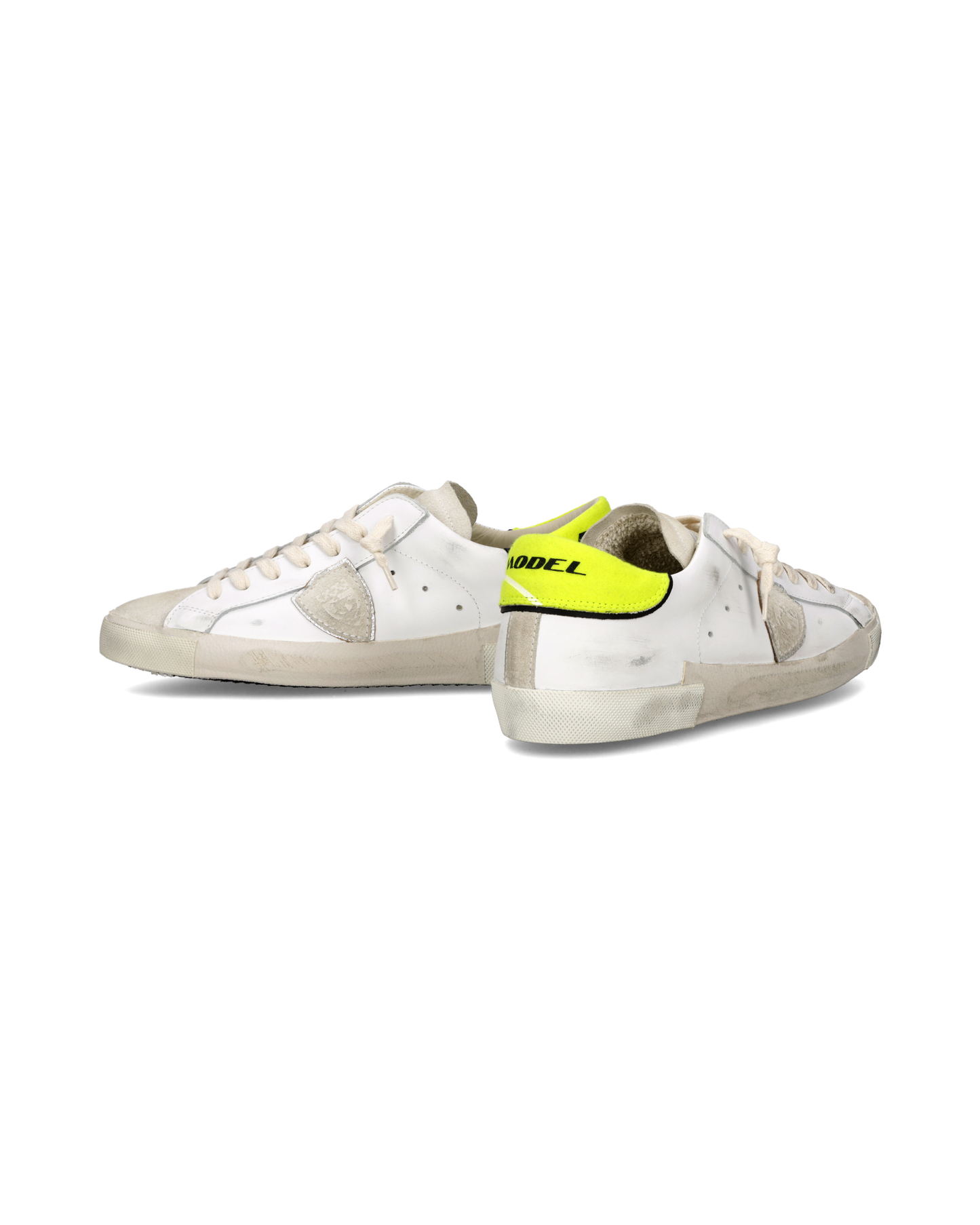 Sneakers Prsx Uomo, Bianco Giallo Fluo
