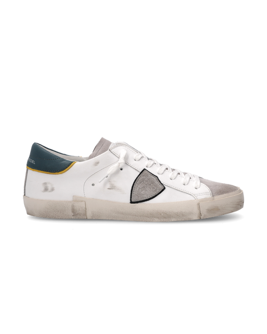 Sneaker Prsx Uomo, Bianco e Verde