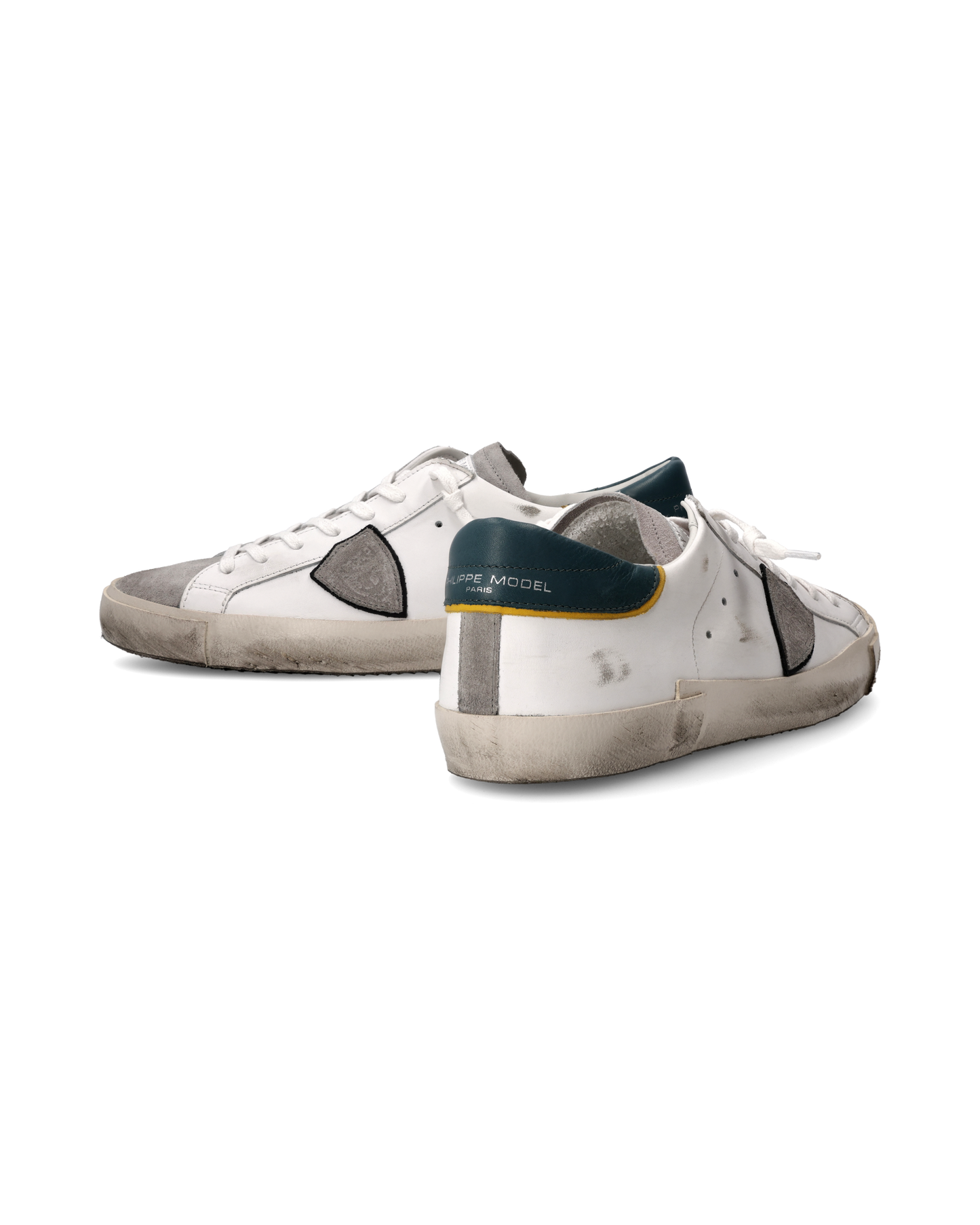 Sneaker Prsx Uomo, Bianco e Verde