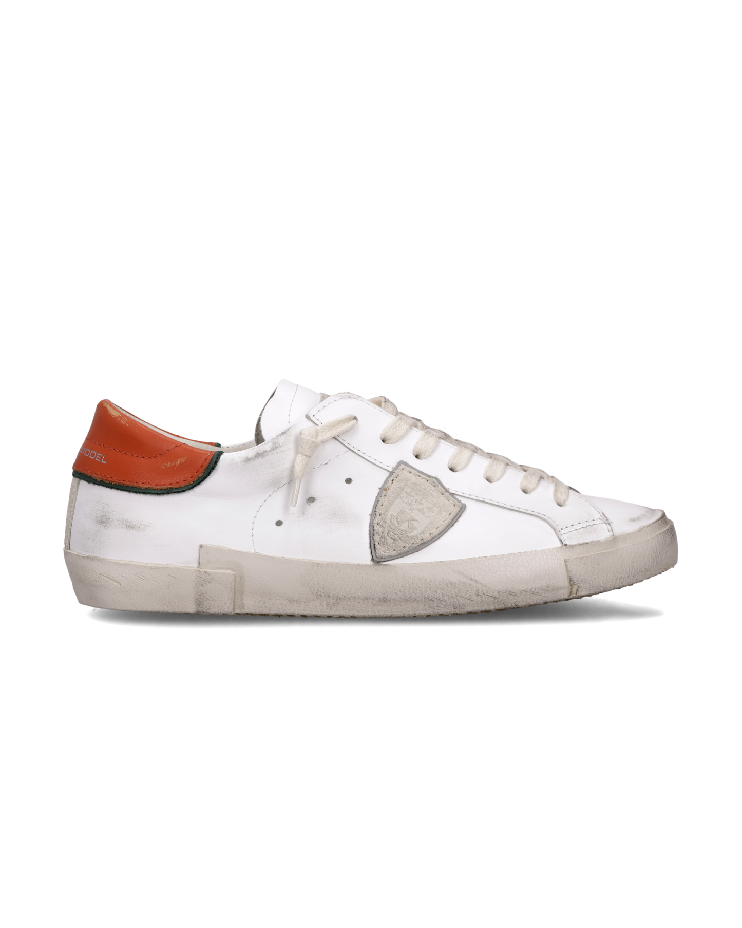 Sneakers Prsx Uomo, Bianco Arancione