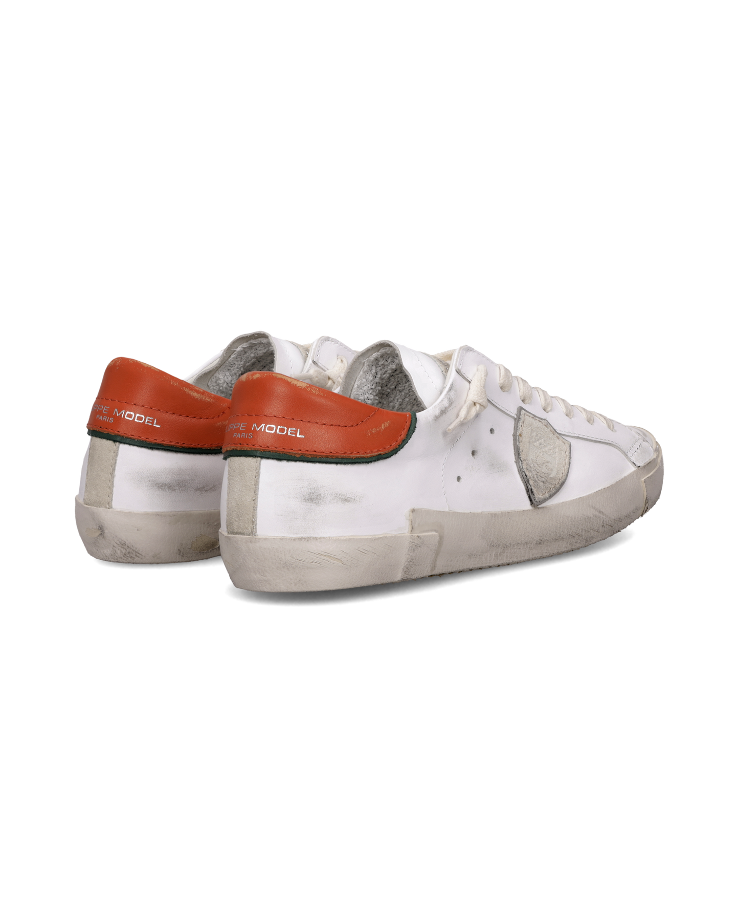 Sneakers Prsx Uomo, Bianco Arancione