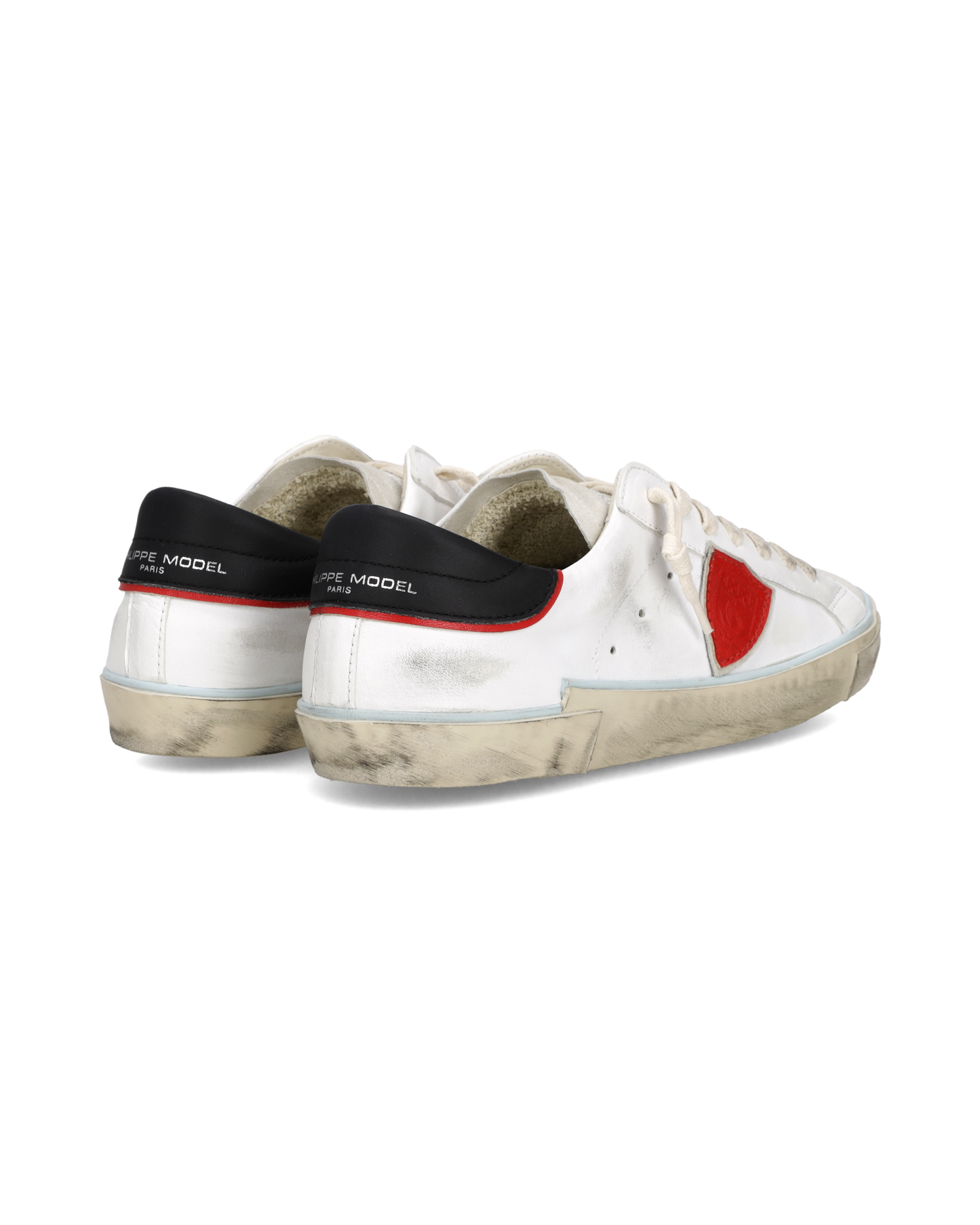 Sneakers Prsx Uomo, Bianco Nero Rosso