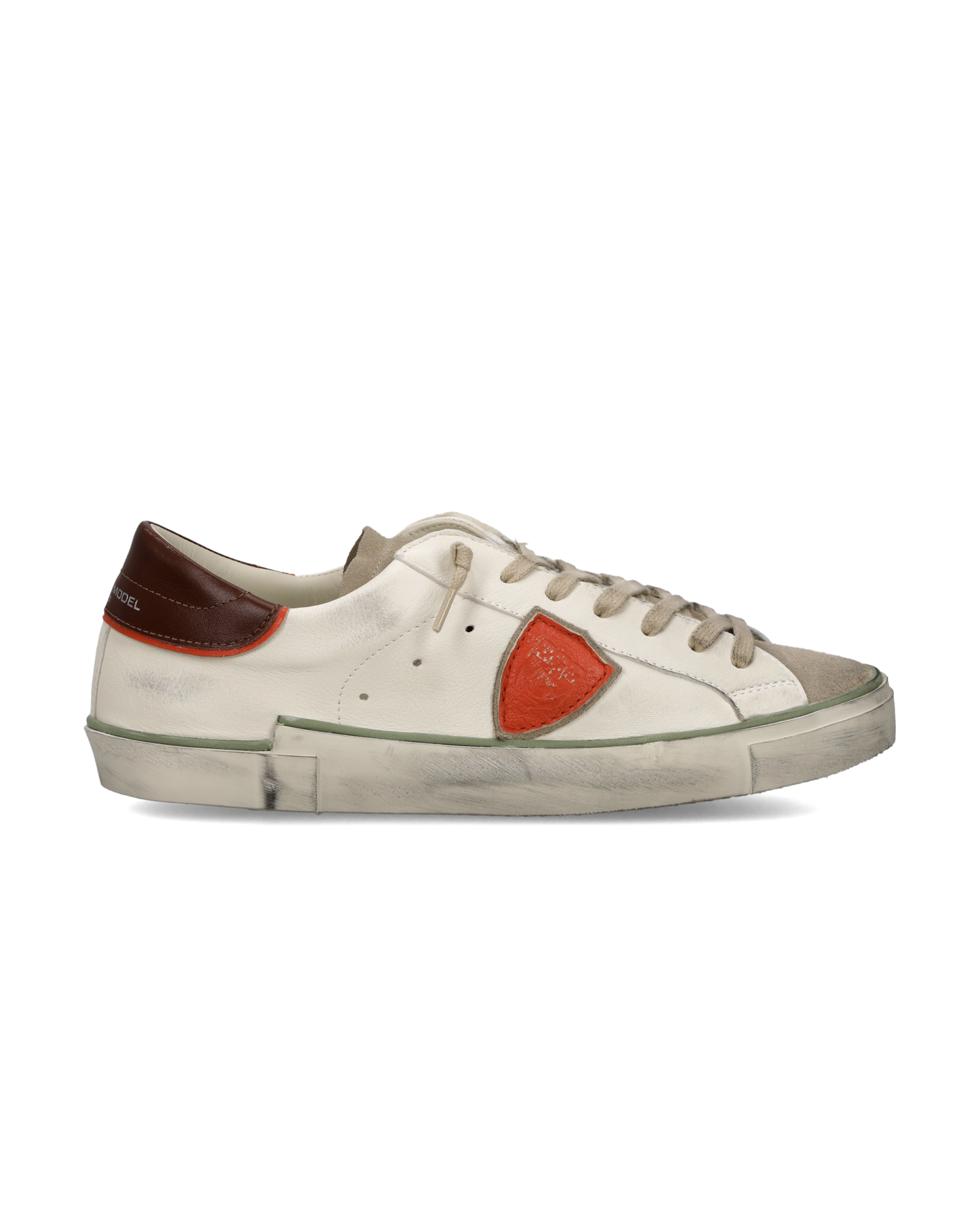 Sneakers Prsx Tennis Men, Milk Burgundy