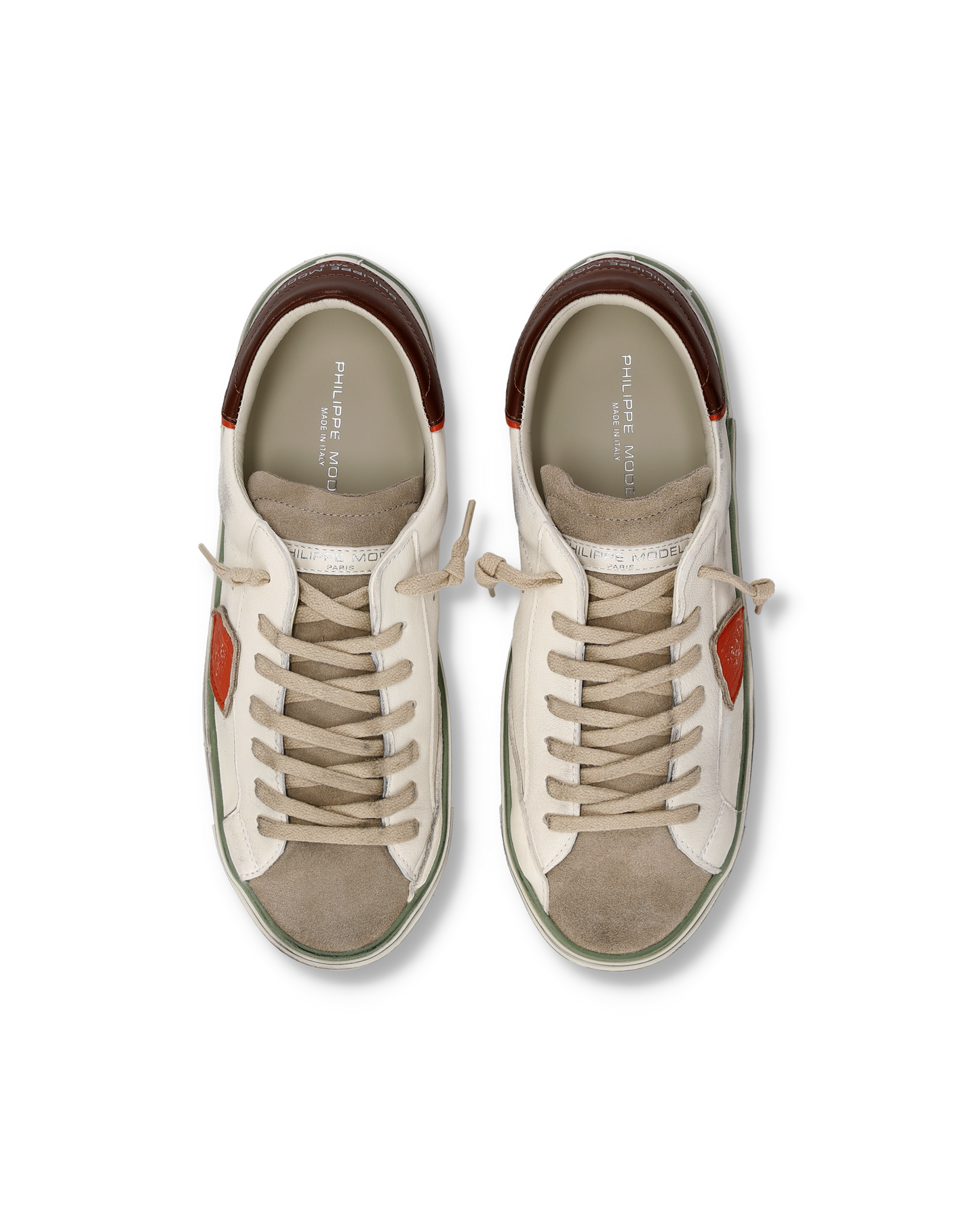 Sneakers Prsx Tennis Men, Milk Burgundy