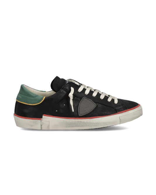Sneakers Prsx Uomo, Nero Verde bottiglia