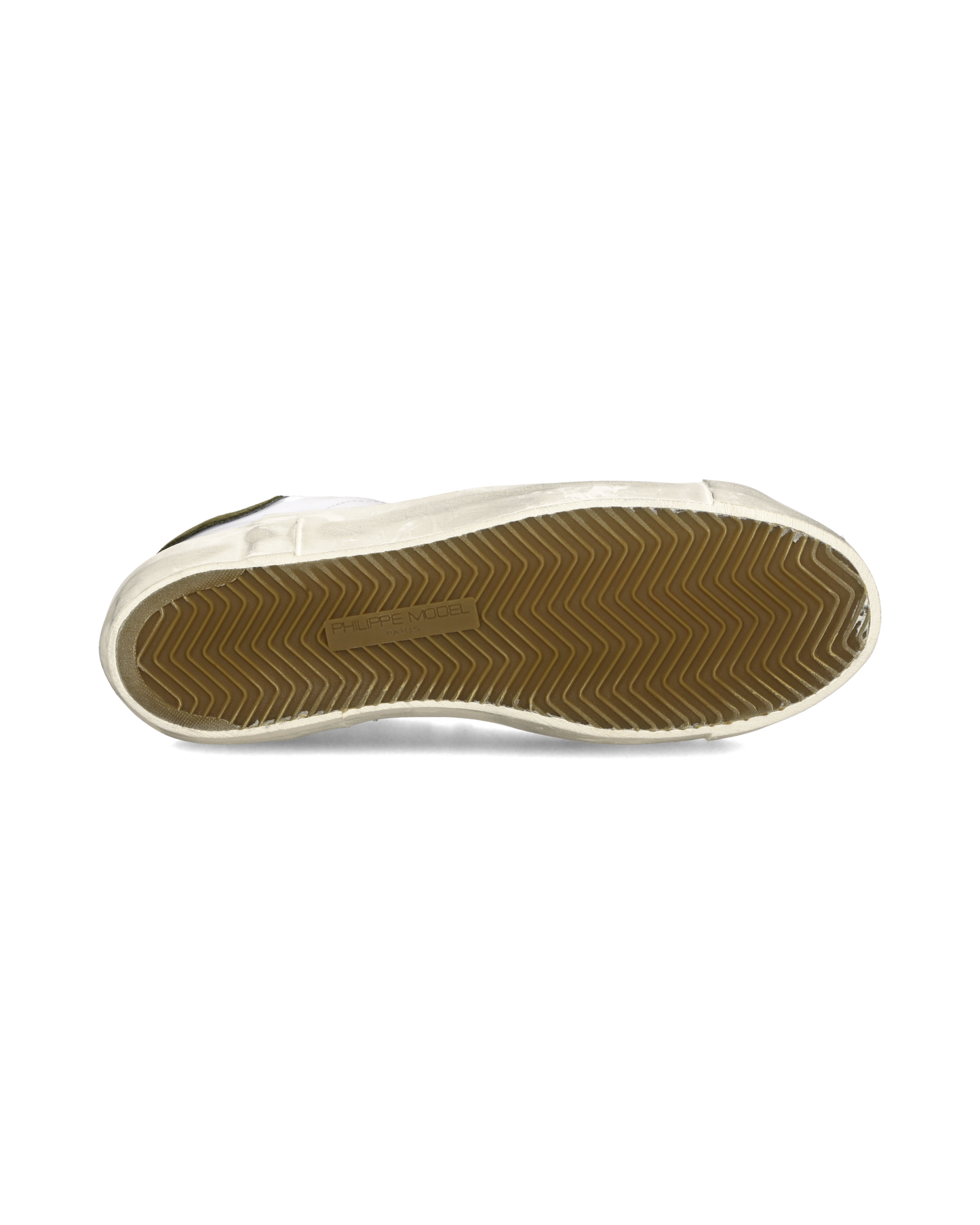 Sneakers Prsx Uomo, Bianco Verde Militare