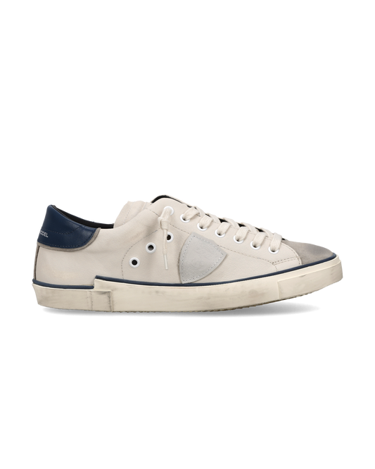 Zapatillas Prsx Para Hombre, Blanco Roto Azul Océano