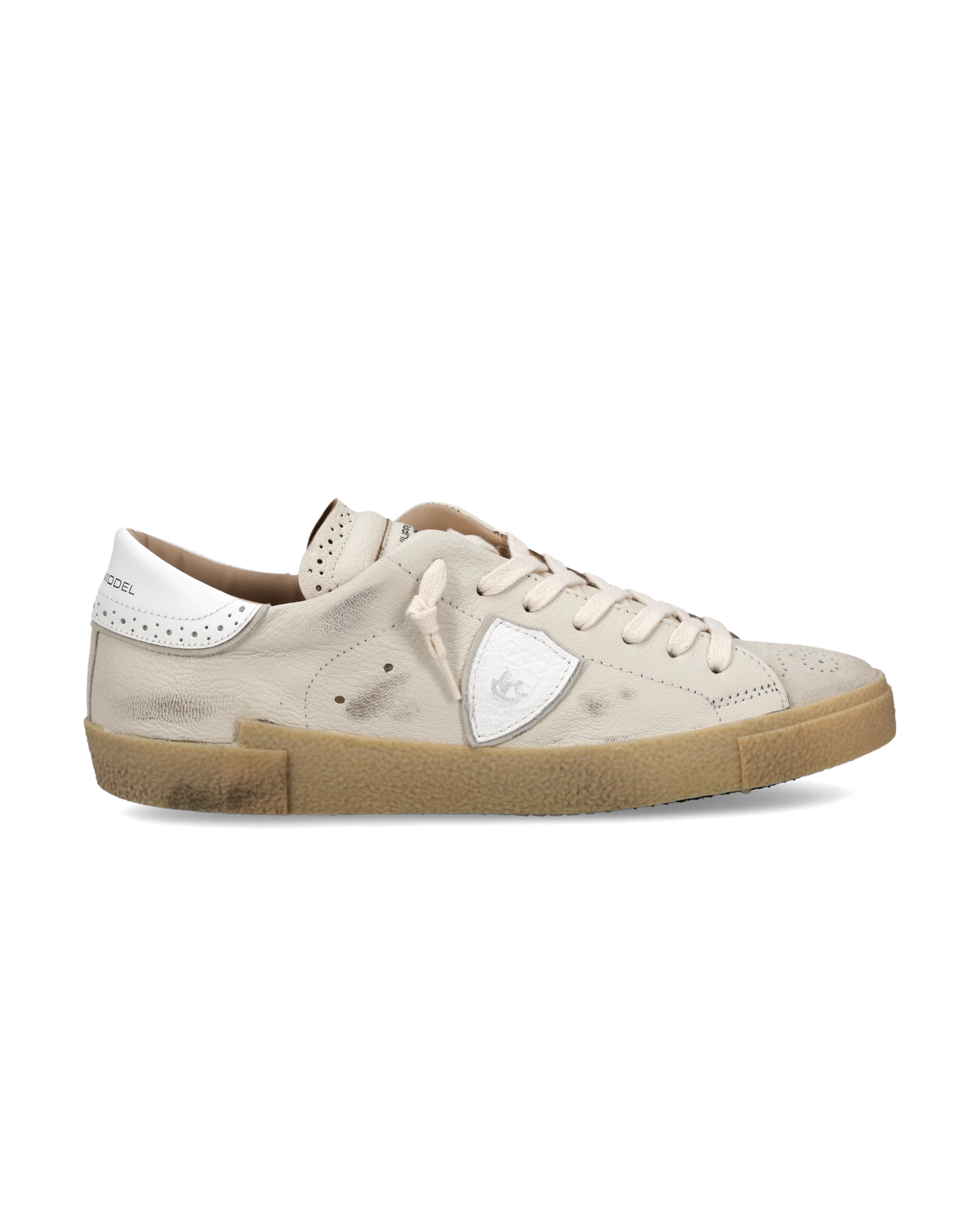 Zapatillas Prsx Para Hombre, Blanco Roto Marrón