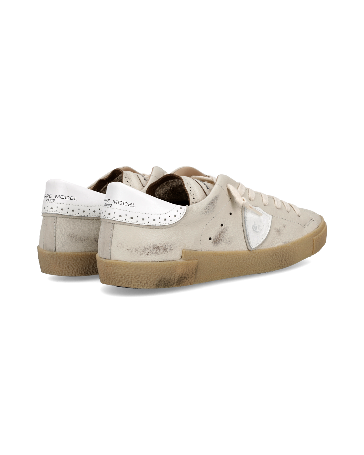 Zapatillas Prsx Para Hombre, Blanco Roto Marrón