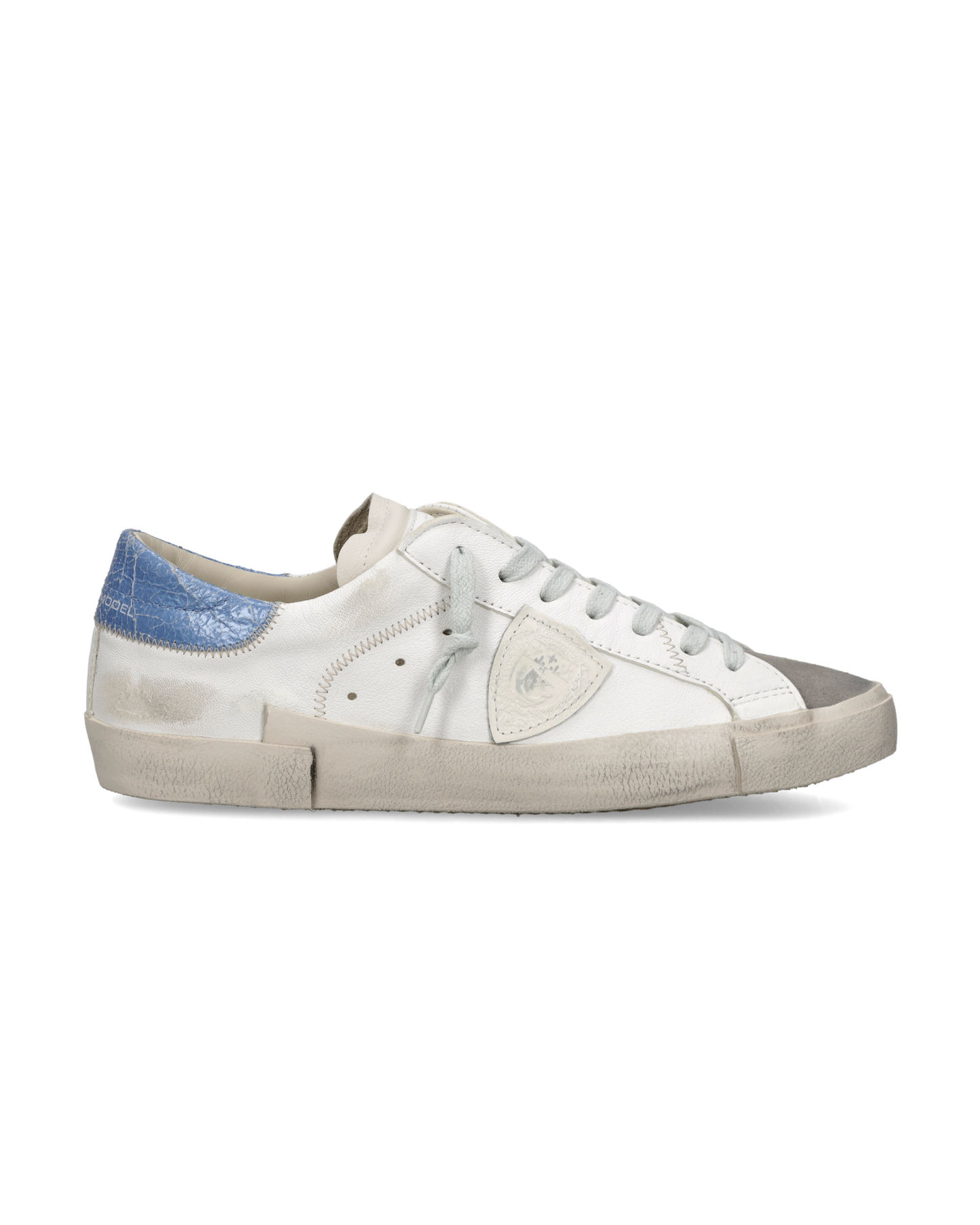 Sneakers Prsx Uomo, Bianco Azzurro