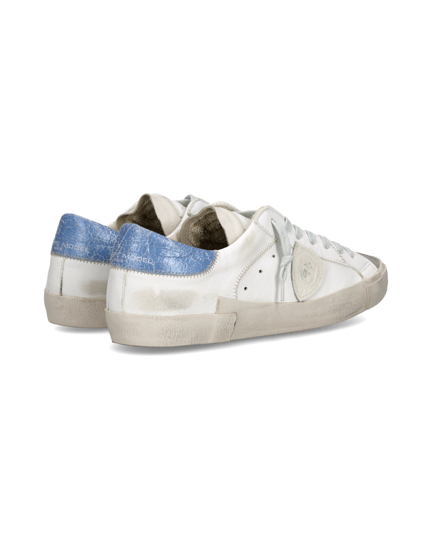 Sneakers Prsx Uomo, Bianco Azzurro