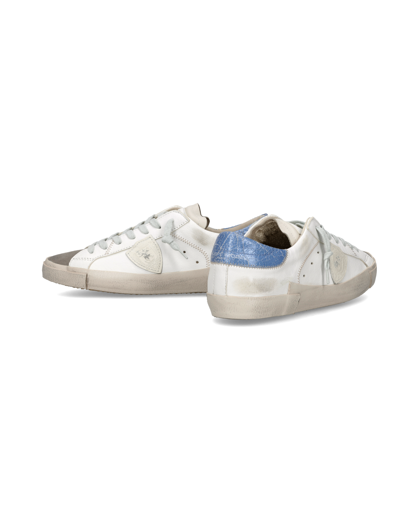 Sneakers Prsx Uomo, Bianco Azzurro