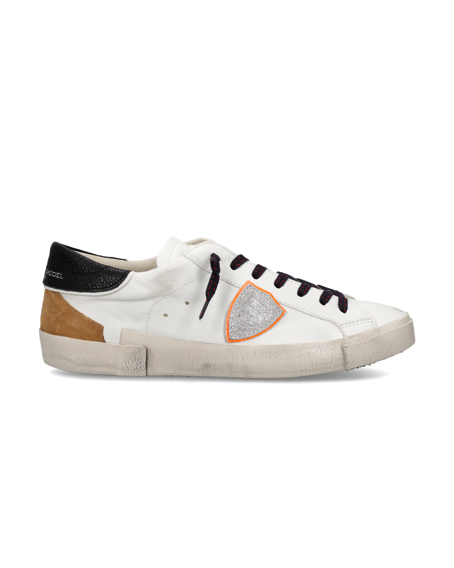 Sneakers Prsx für Herren, Weiß Schwarz Cognac