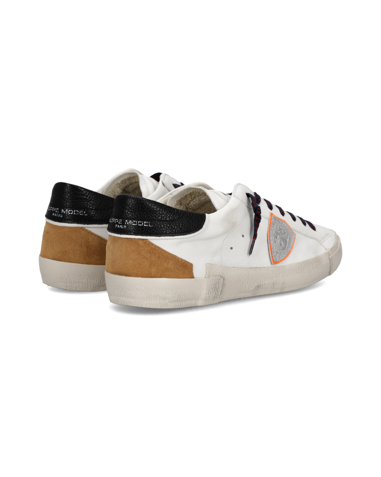 Sneakers Prsx für Herren, Weiß Schwarz Cognac
