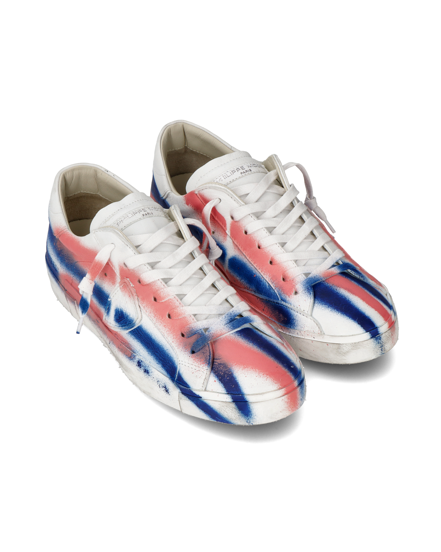 Sneaker bassa PRSX uomo - bianco, blu e rosa