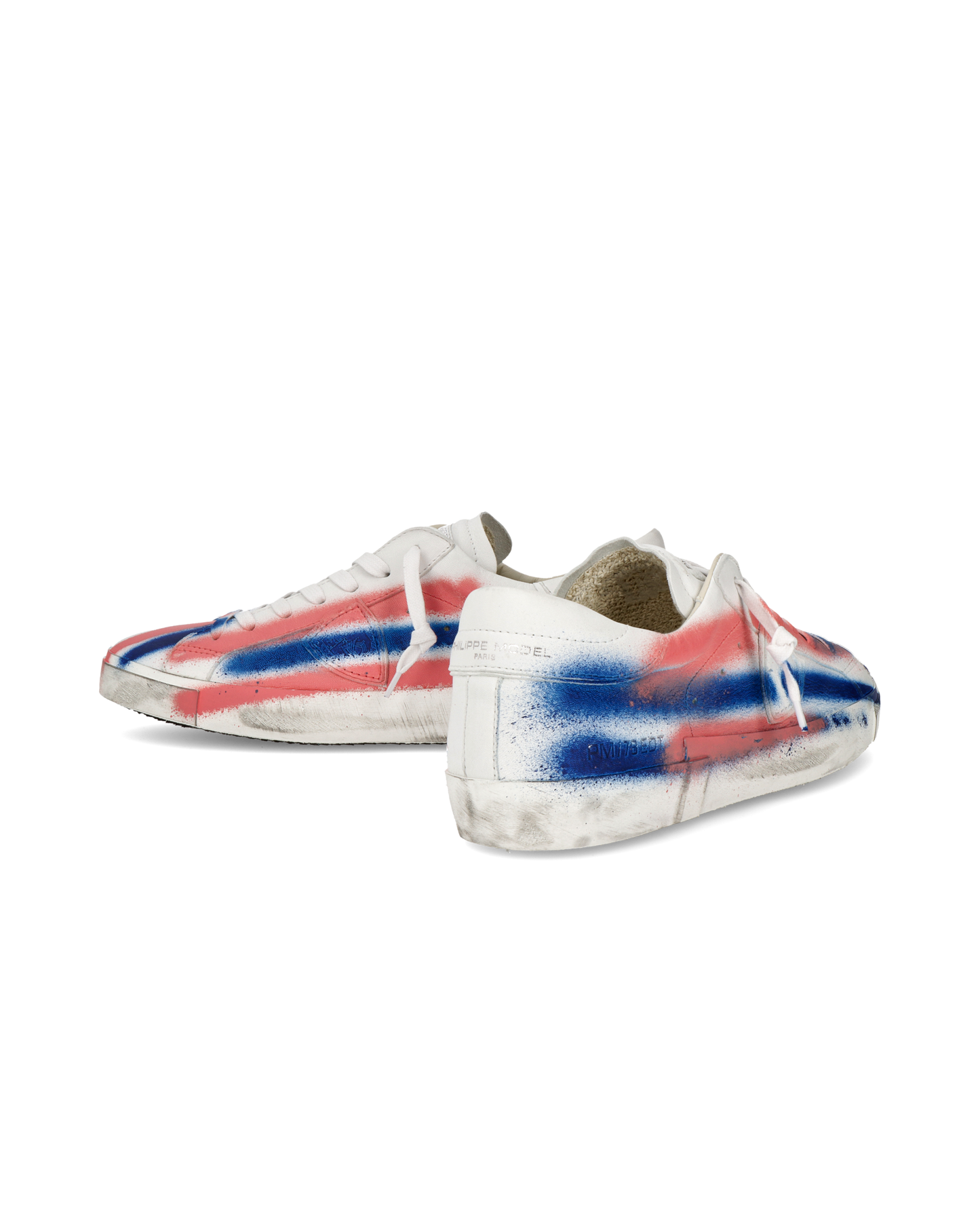 Sneaker bassa PRSX uomo - bianco, blu e rosa