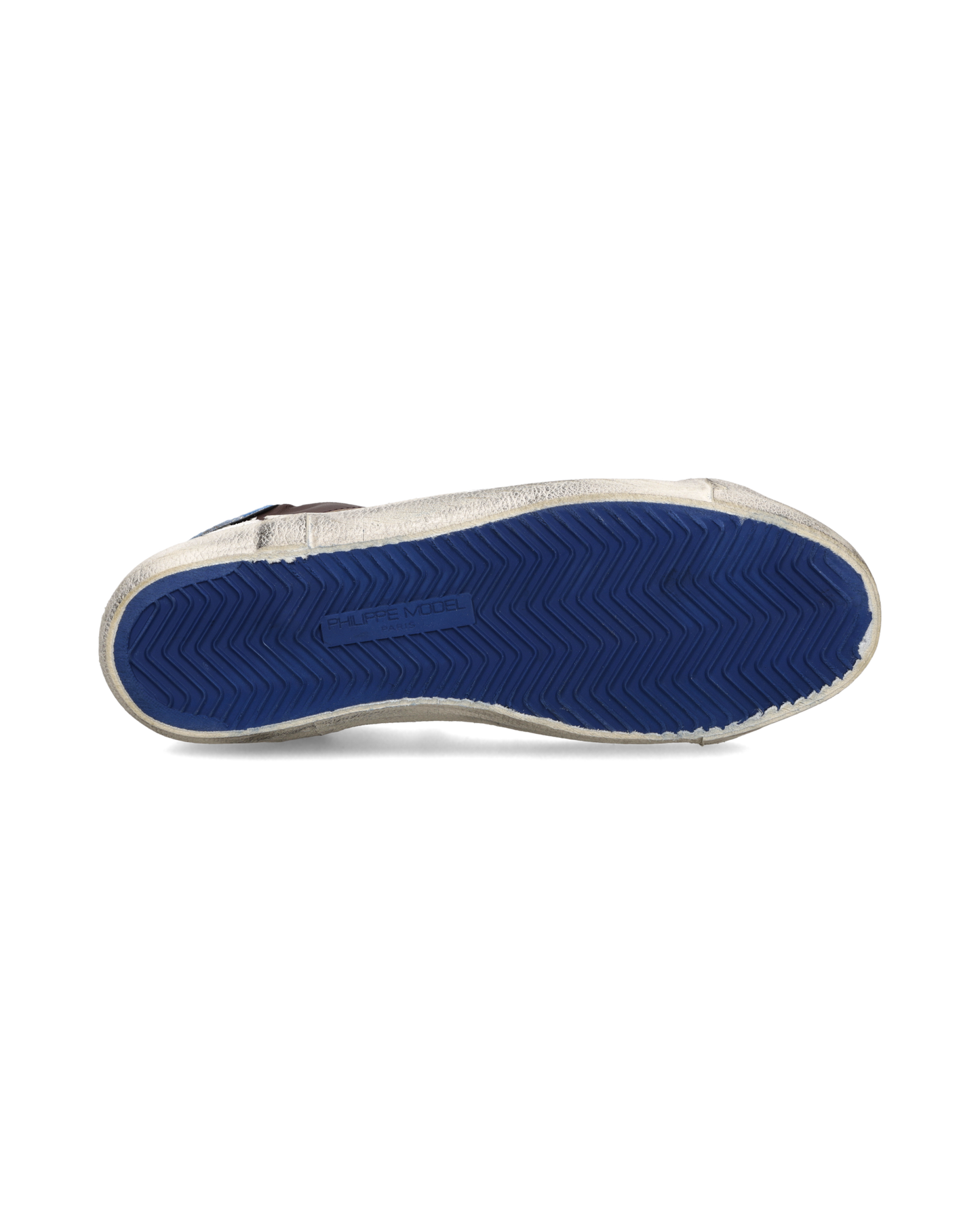 Sneakers Prsx Uomo, Bianco Marrone Bluette