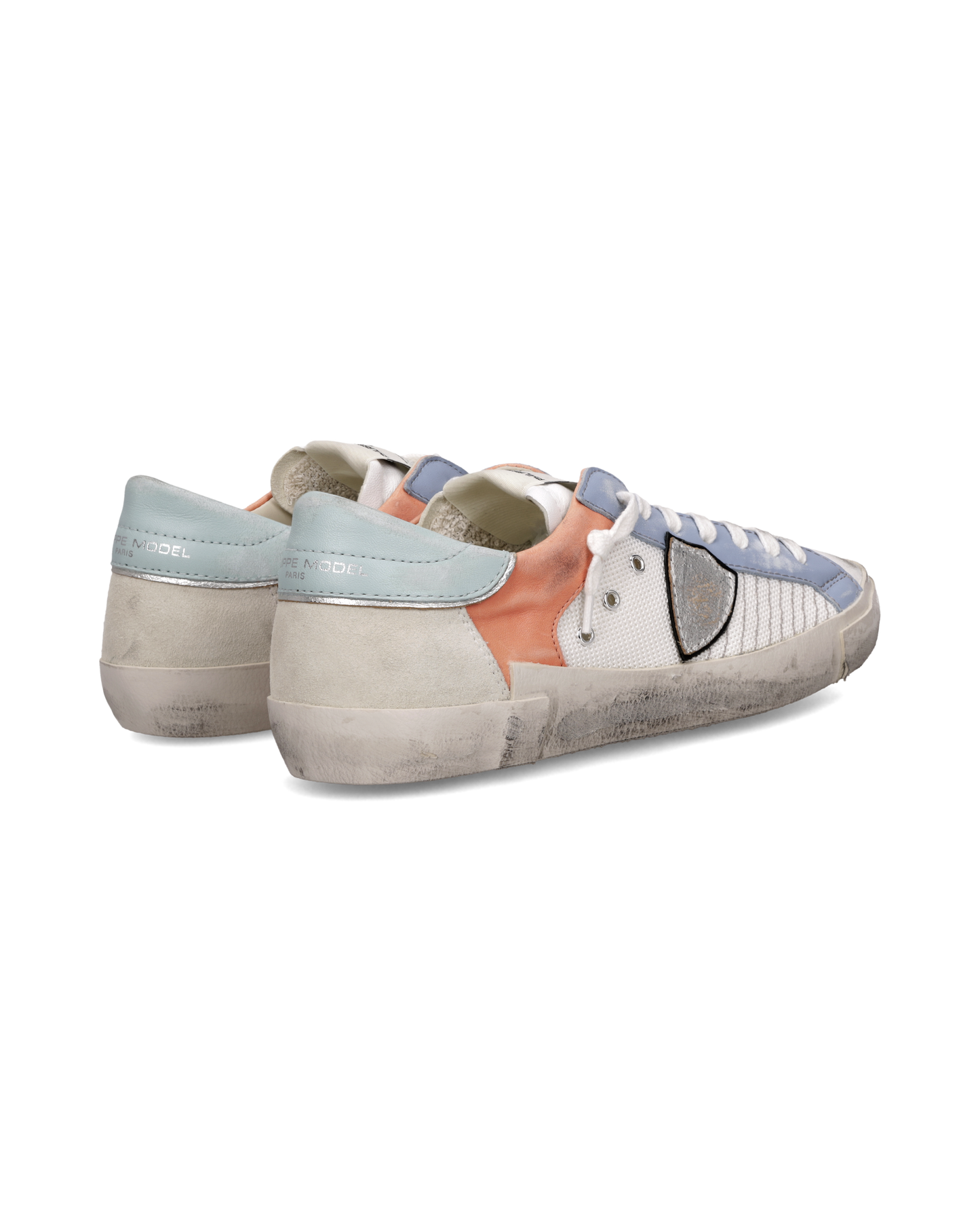 Sneakers Prsx Uomo, Bianco Azzurro