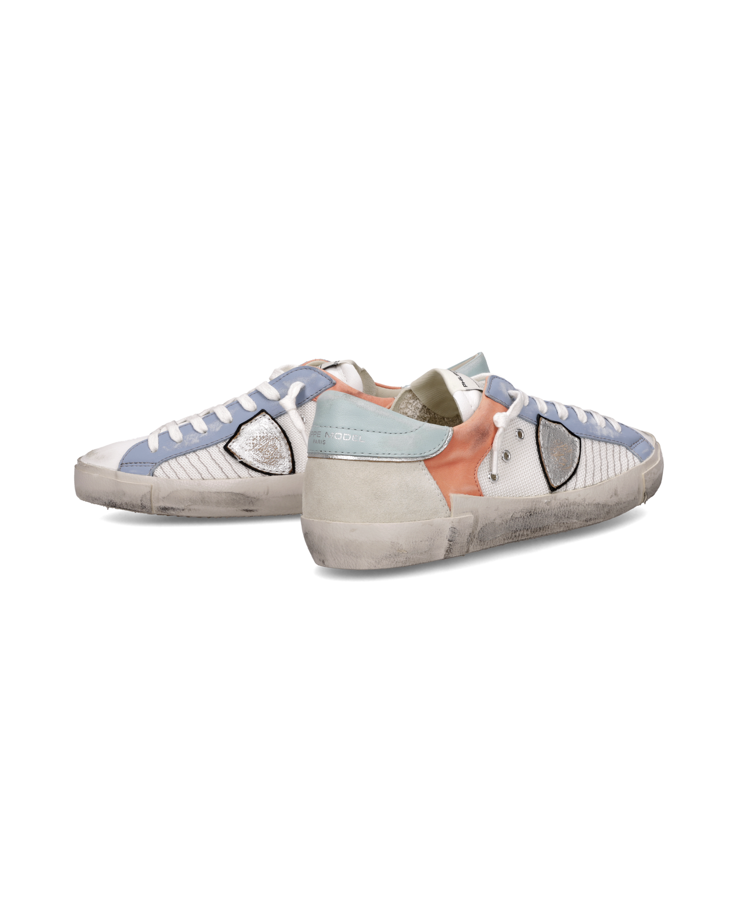 Sneakers Prsx Uomo, Bianco Azzurro