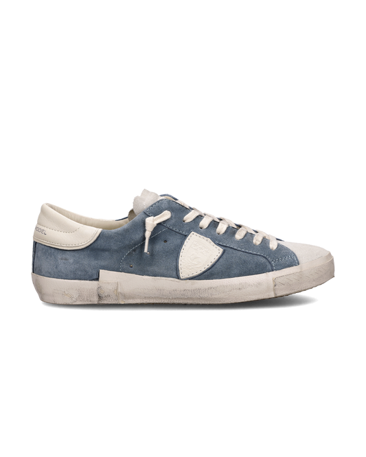 Sneakers Prsx Tennis Men, Light Blue White