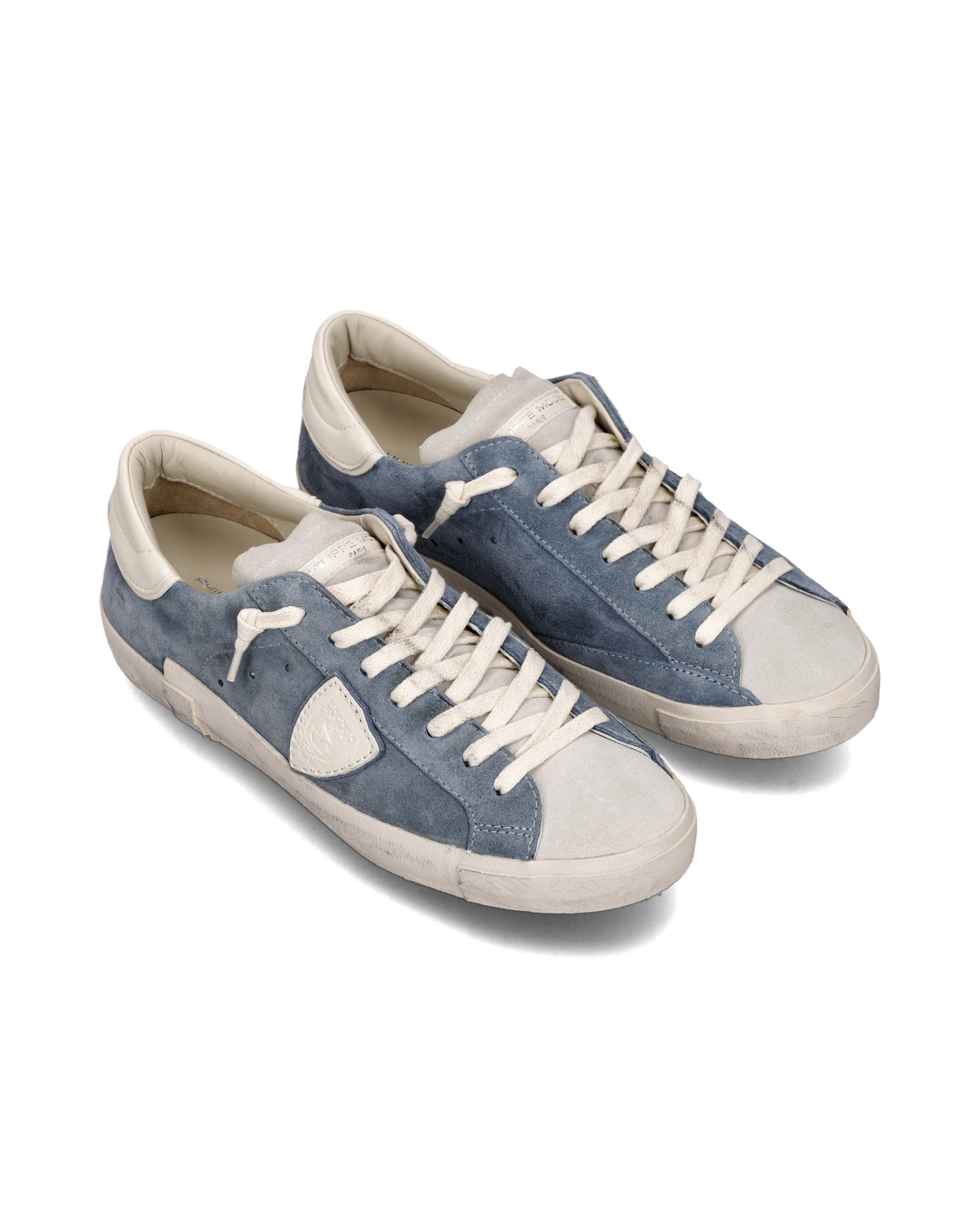 Sneakers Prsx Tennis Men, Light Blue White