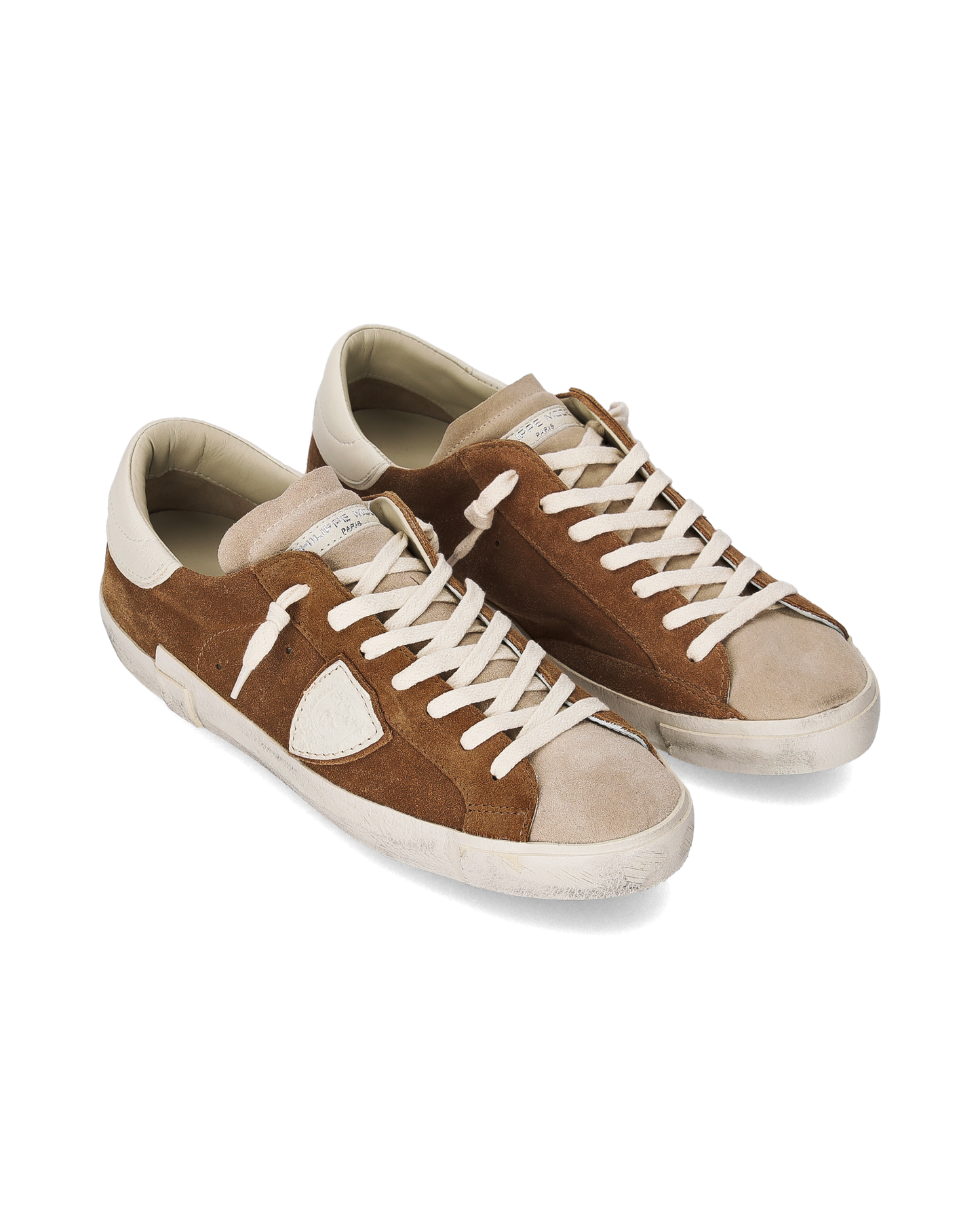 Sneakers Prsx Tennis Men, Beige Cognac