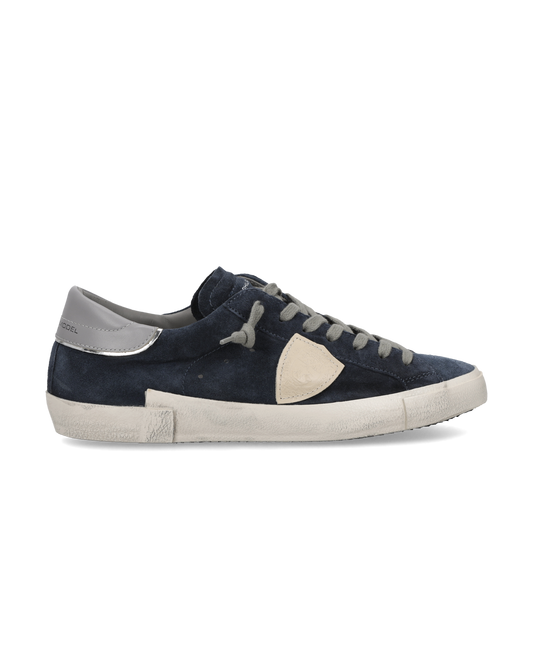 Baskets Prsx Homme, Bleu Océan Gris