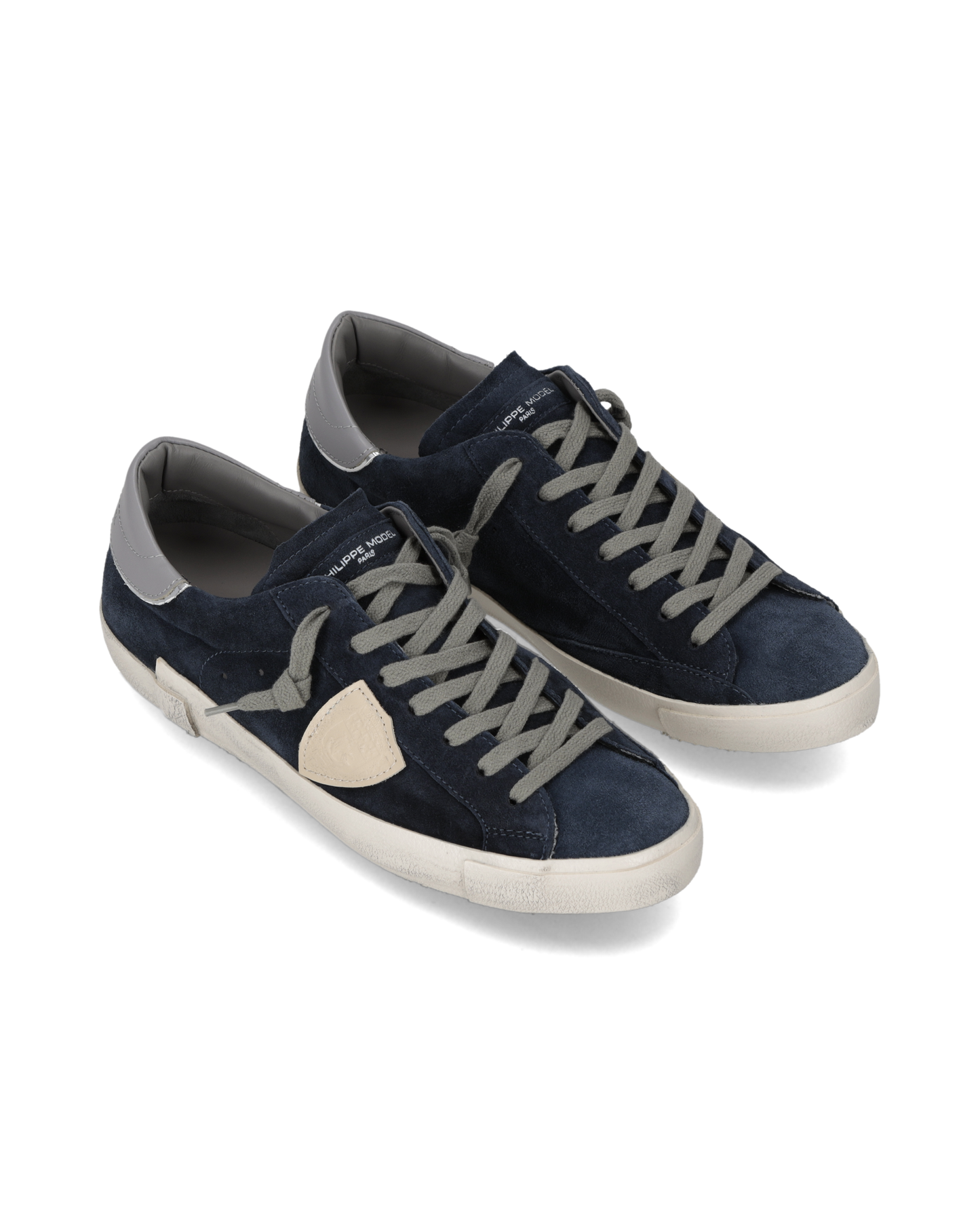 Baskets Prsx Homme, Bleu Océan Gris