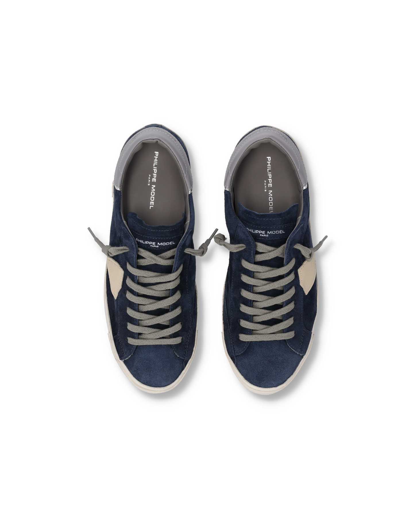 Baskets Prsx Homme, Bleu Océan Gris