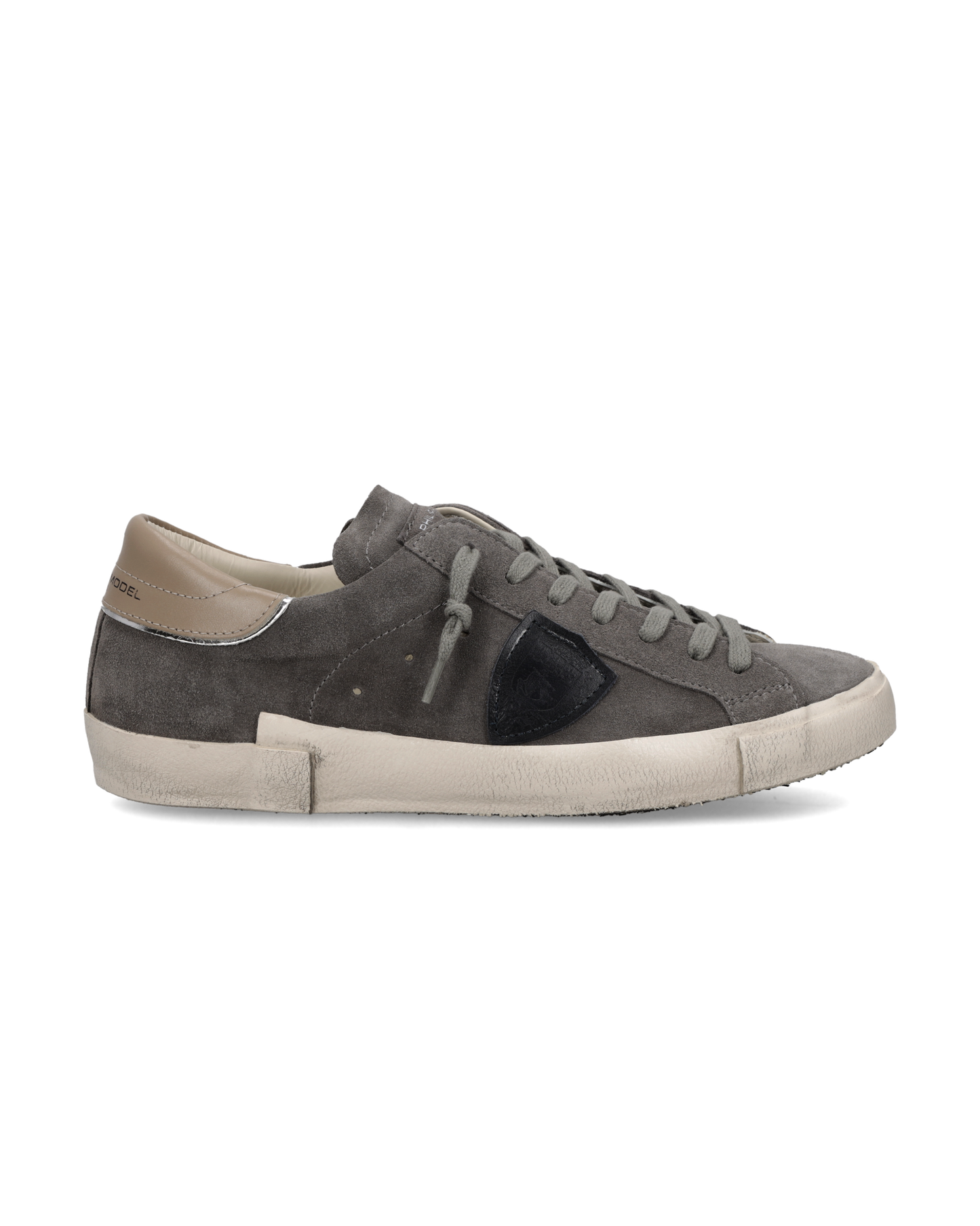 Baskets Prsx Homme, Gris Taupe Boue 