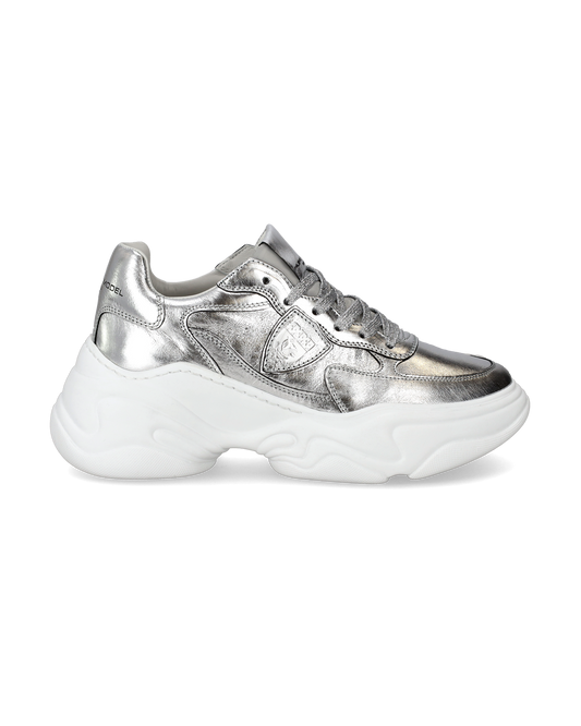 Sneaker basse Rivoli donna - argento