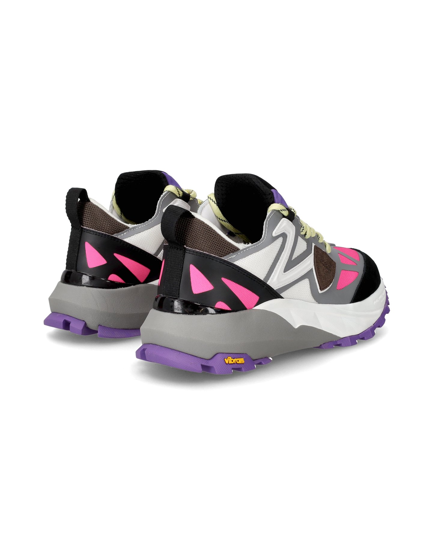 Sneakers Rocx da Donna Fucsia e Bianche in Tessuto Tecnico