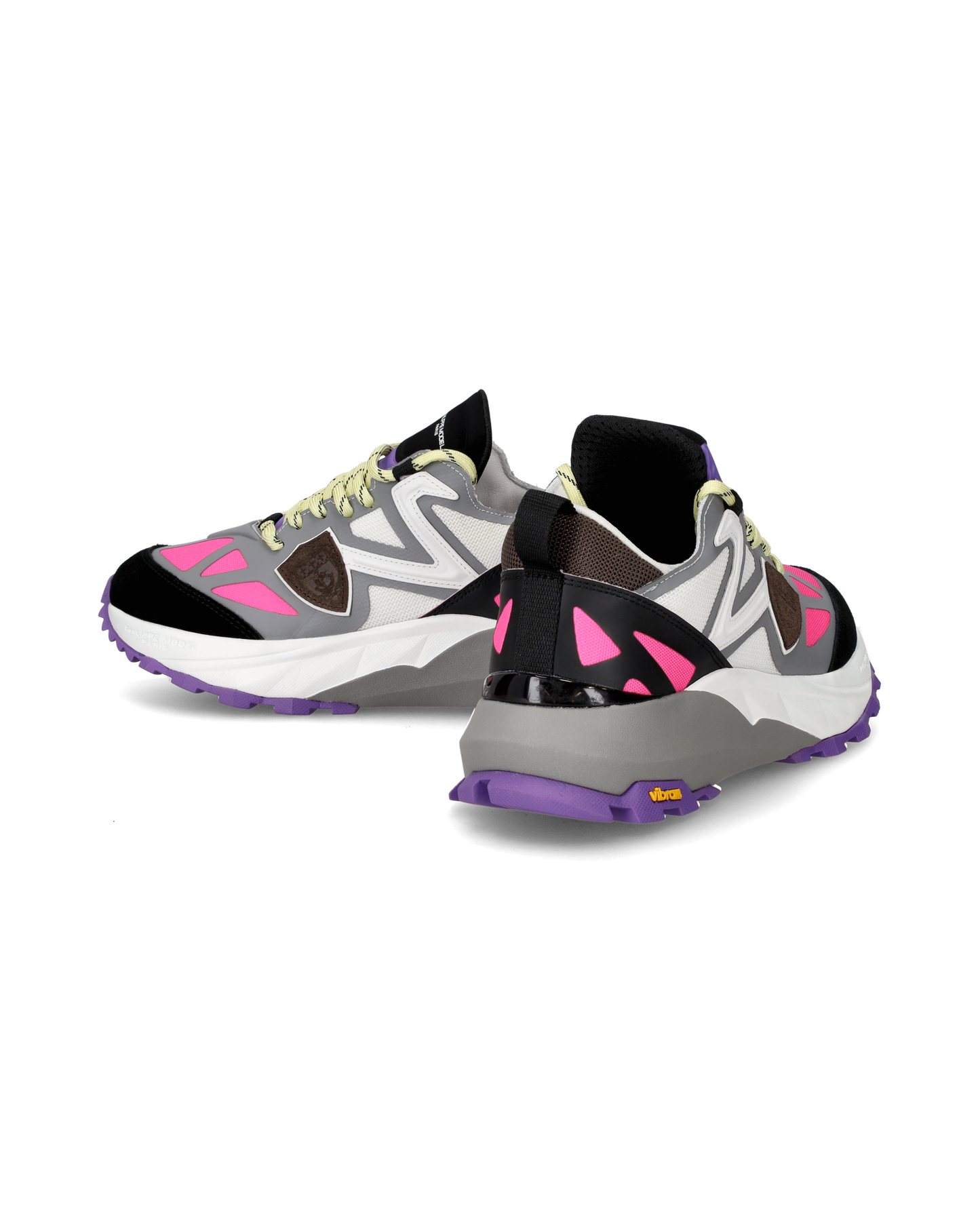 Sneakers Rocx da Donna Fucsia e Bianche in Tessuto Tecnico